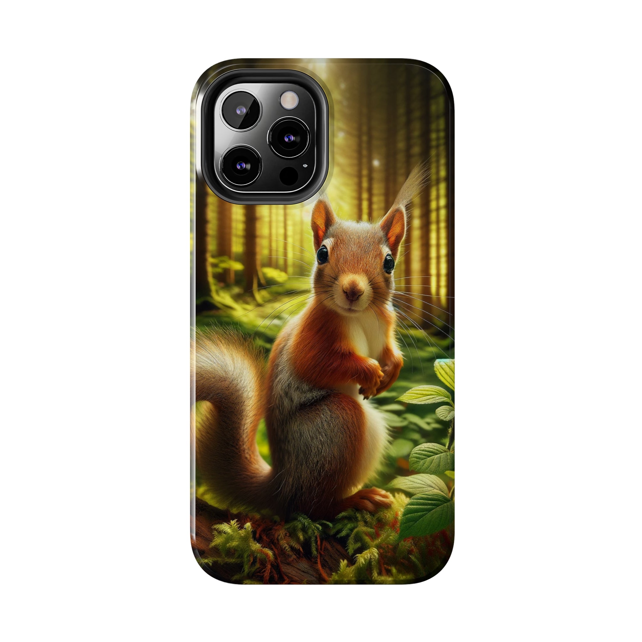 Curious squirrel - Tough Phone Case