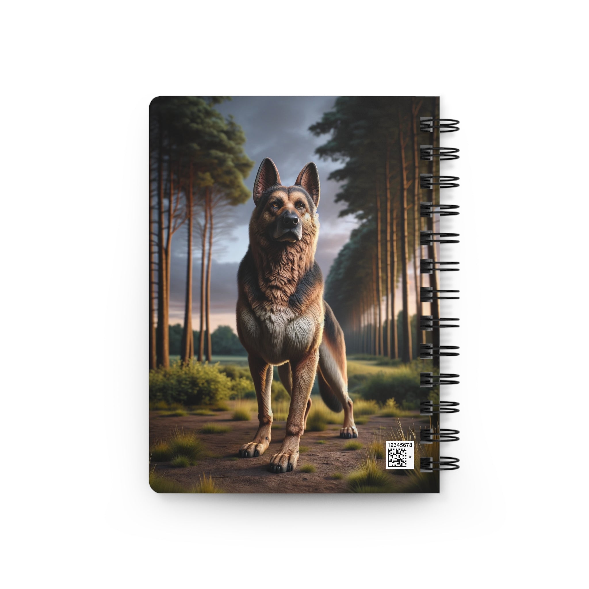 German Shepherd - Spiral Notebook