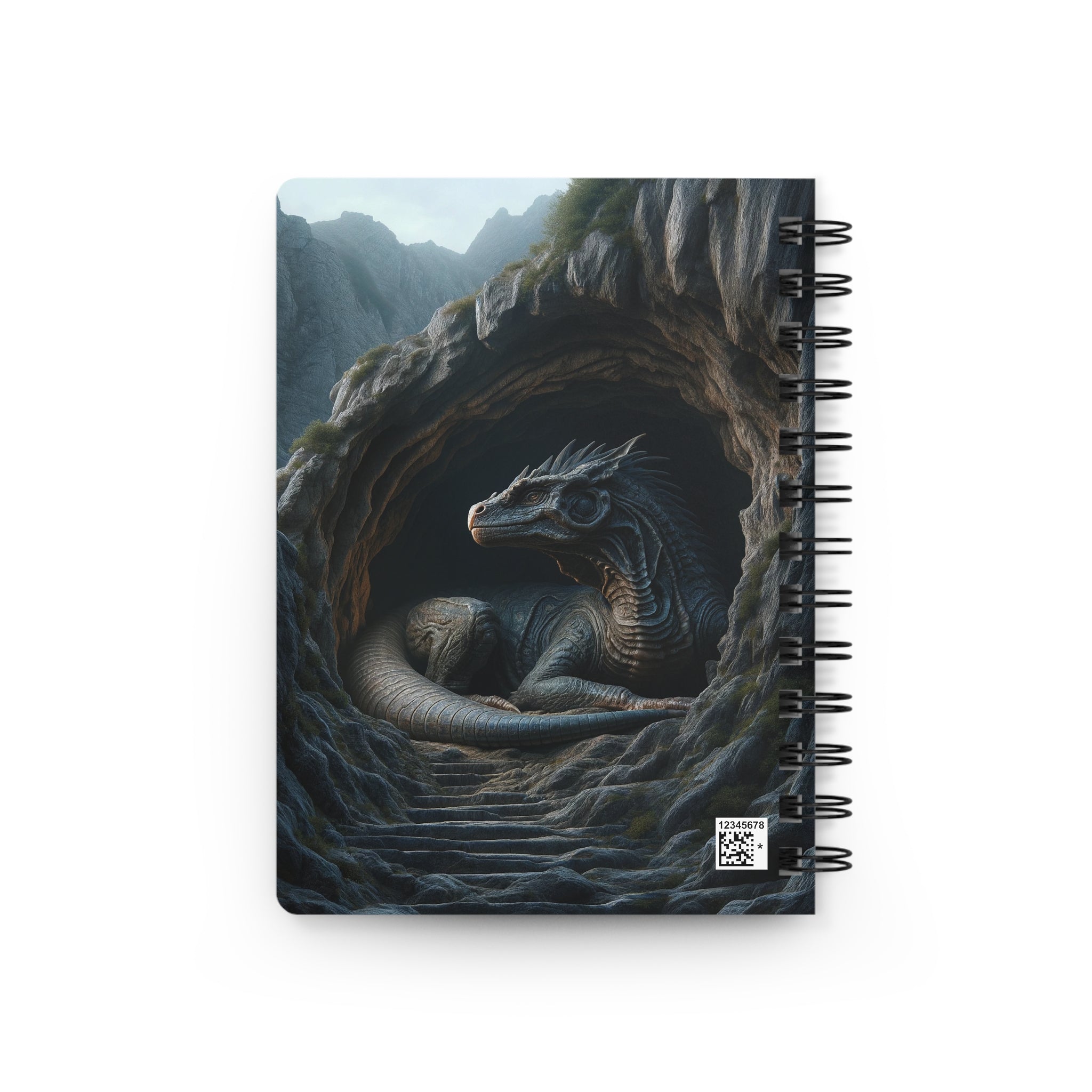 Basilisk in his cave - Spiral Notebook