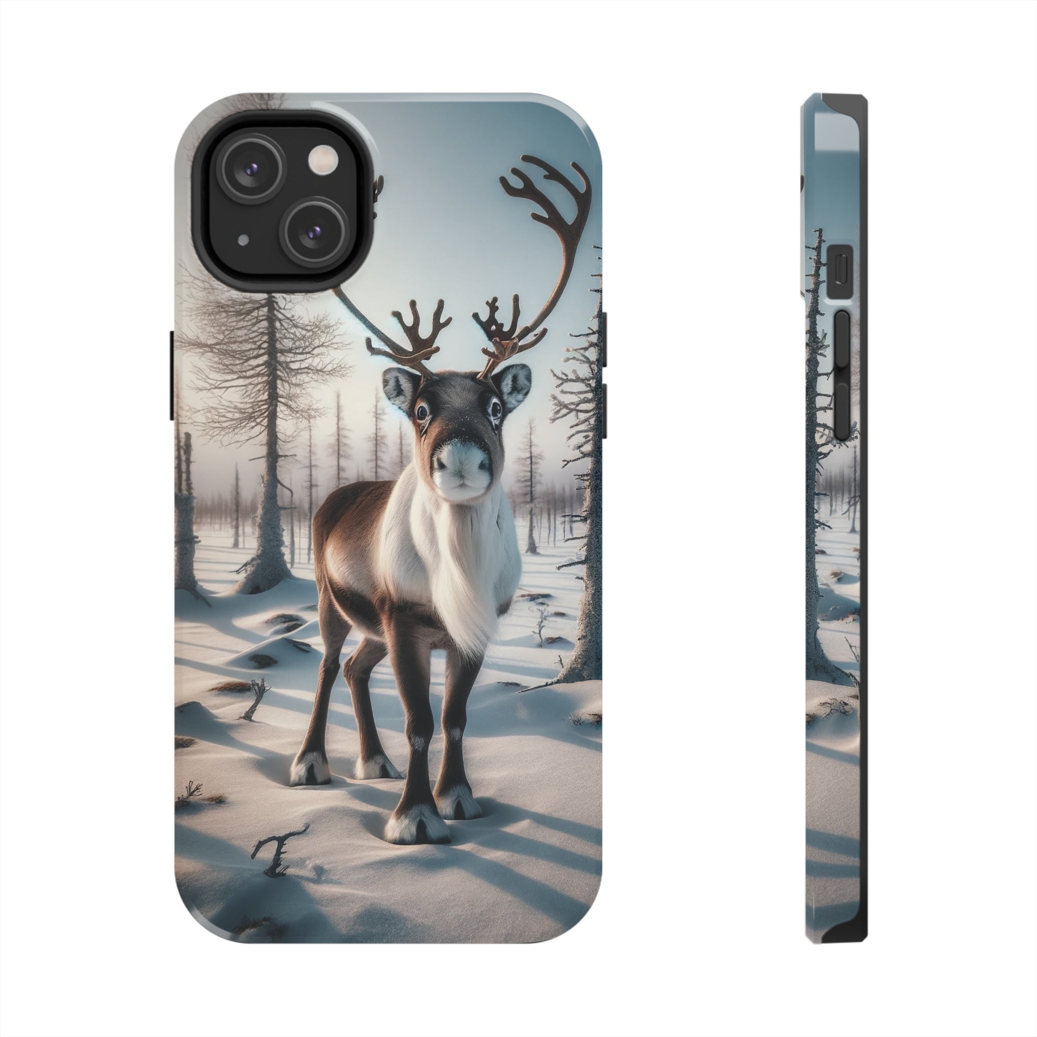 Curious reindeer - Tough Phone Case