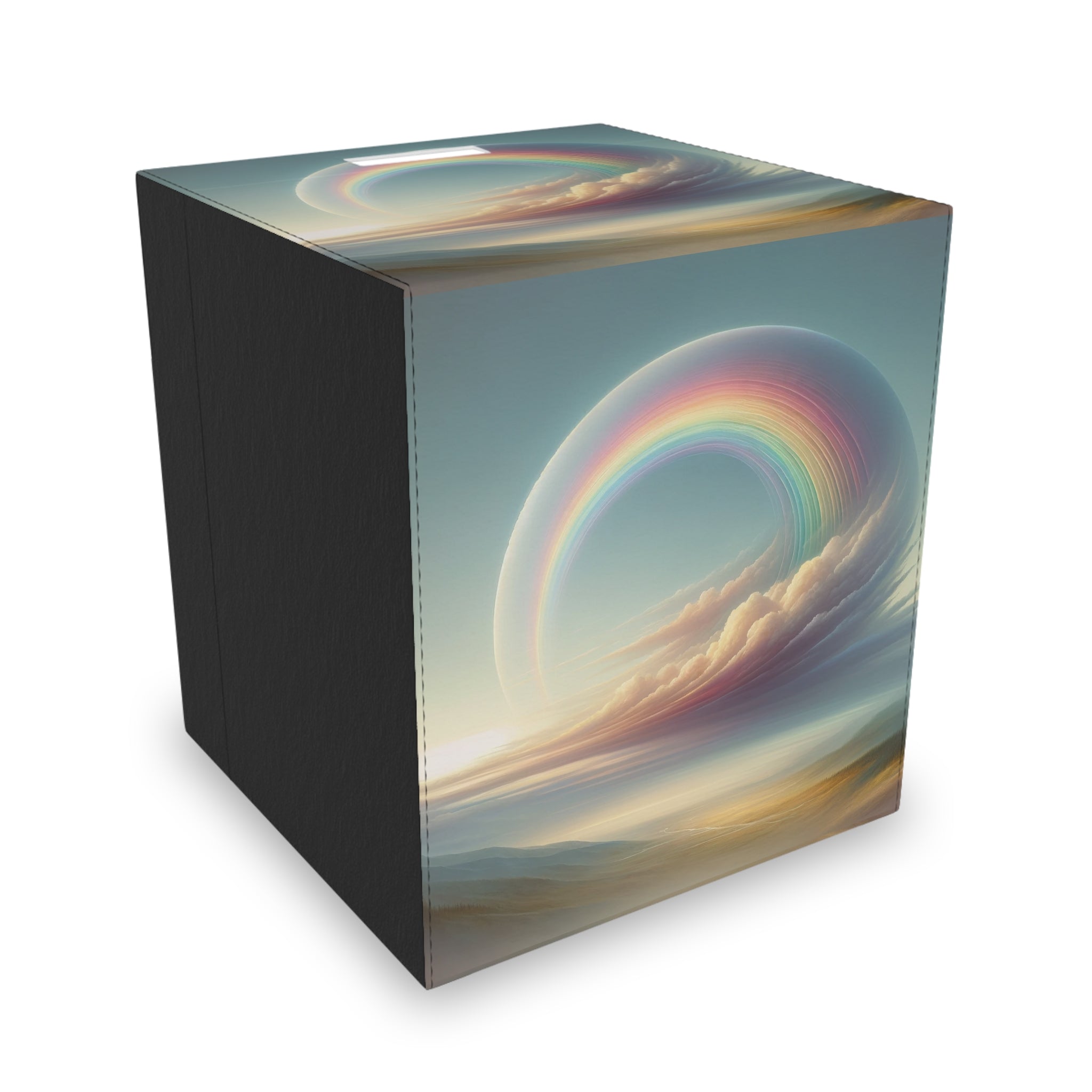 A circular, fantasy rainbow - Storage Box