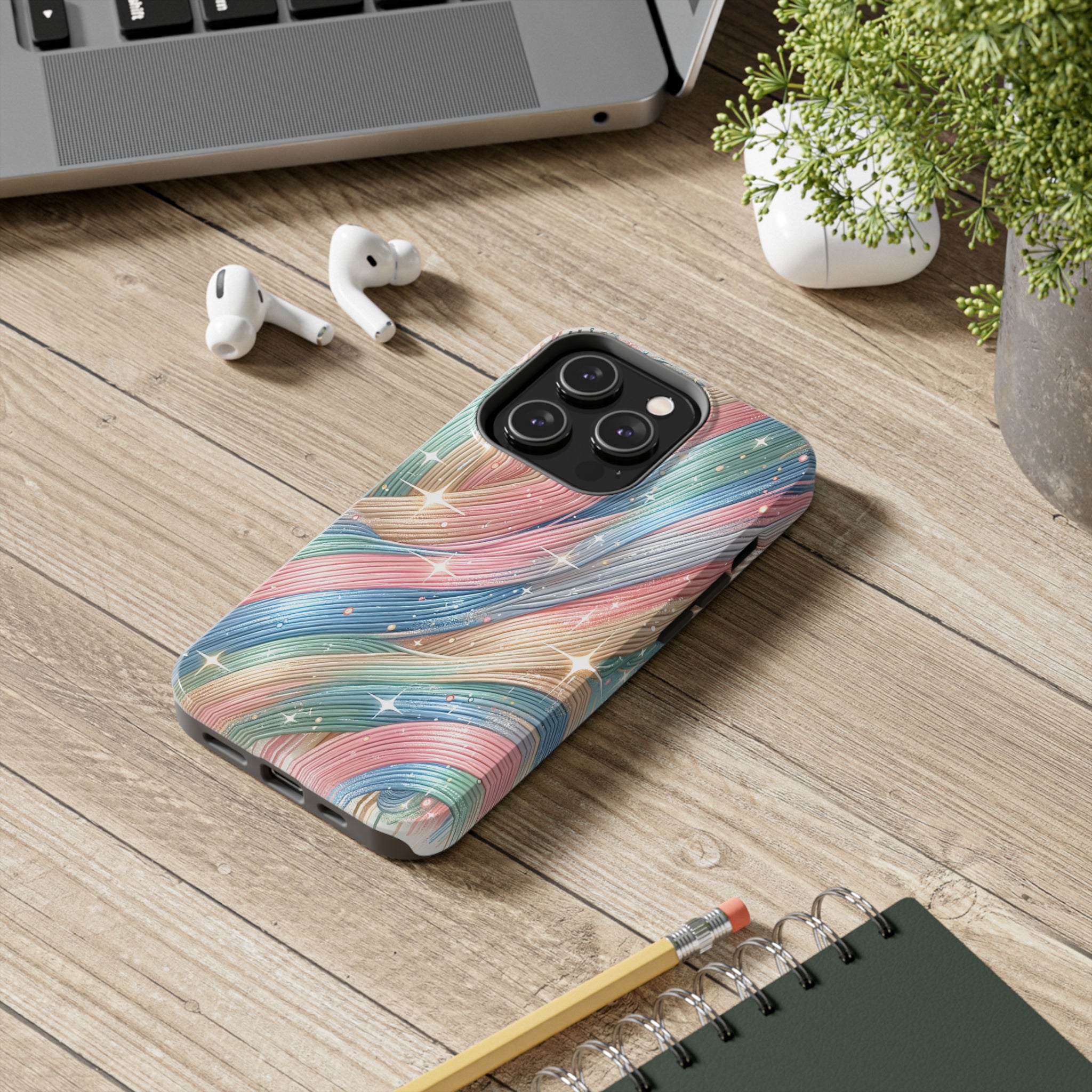 Pastel strokes - Tough Phone Case