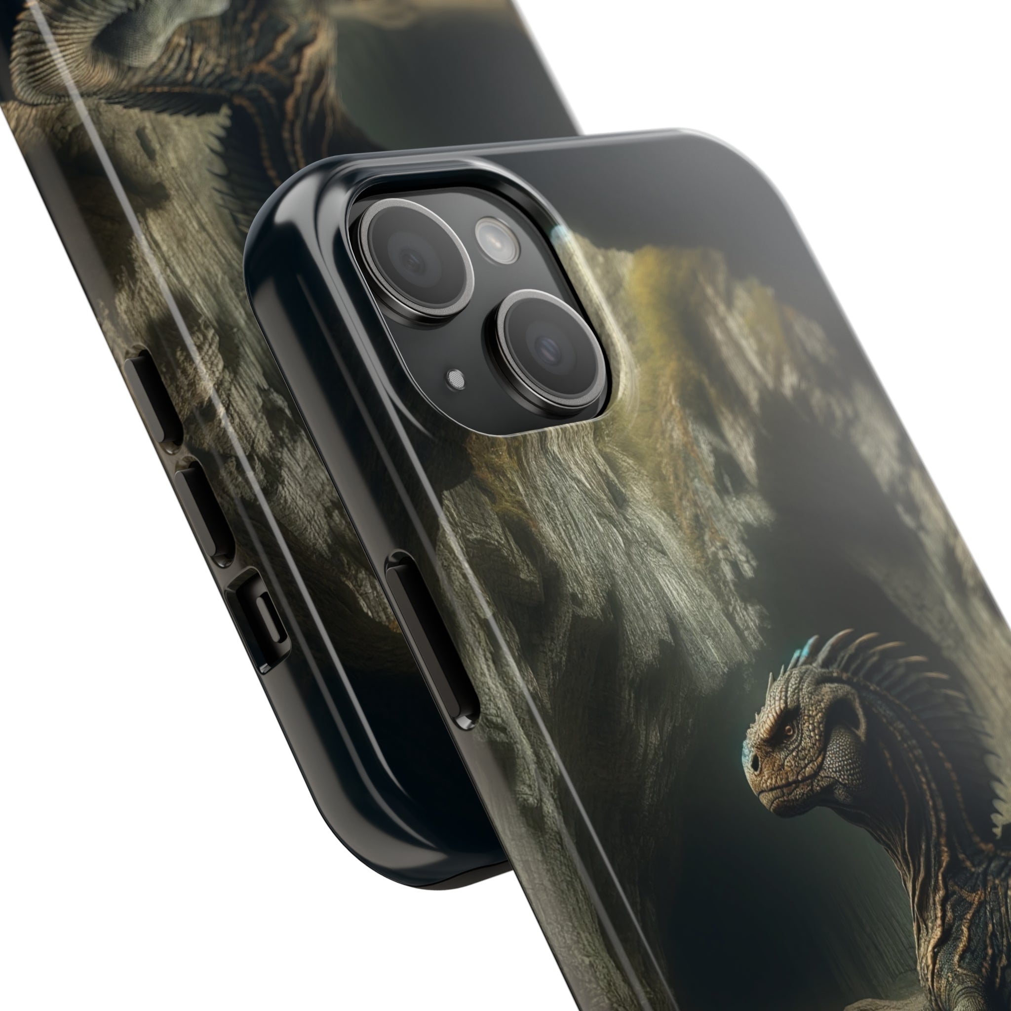 Basilisk in a cave - Tough Phone Case