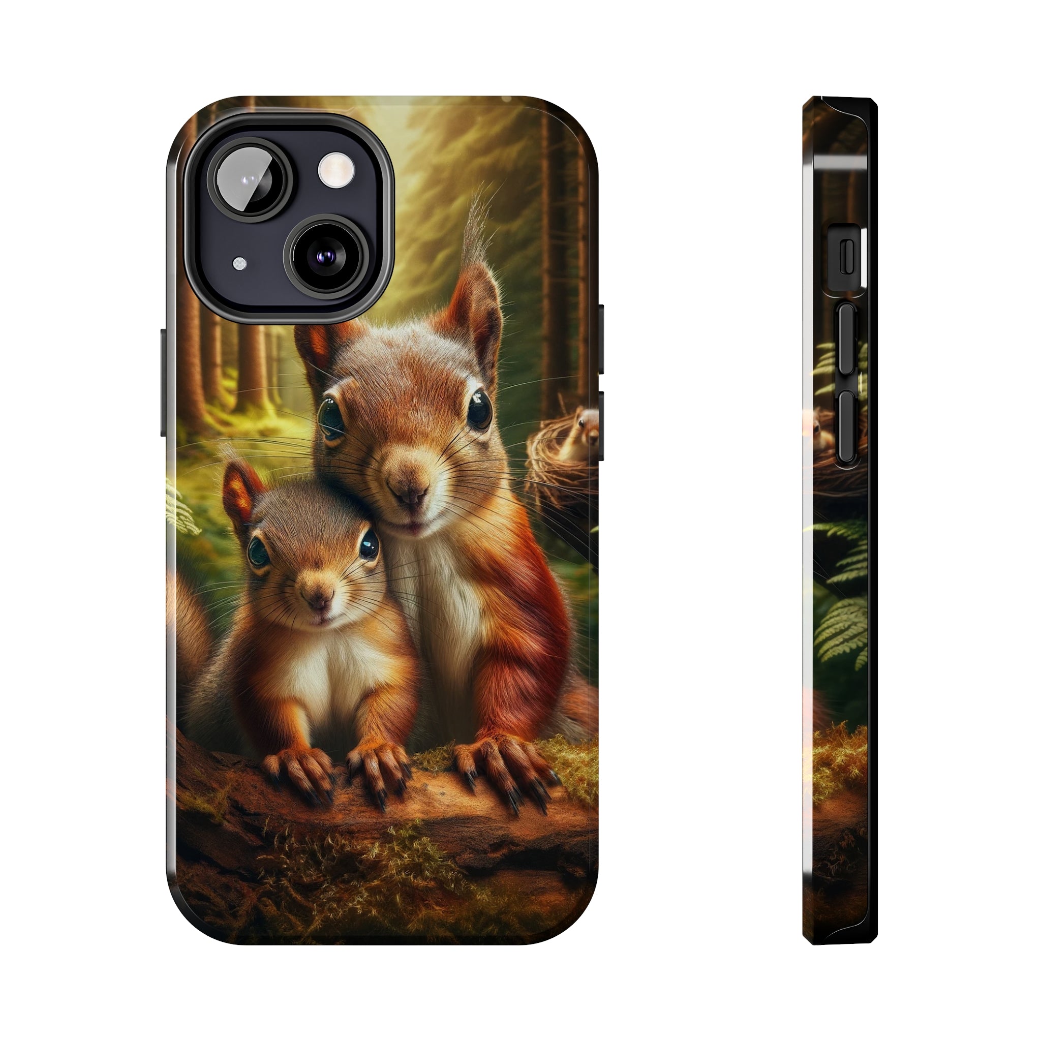 Two squirrels - Tough Phone Case