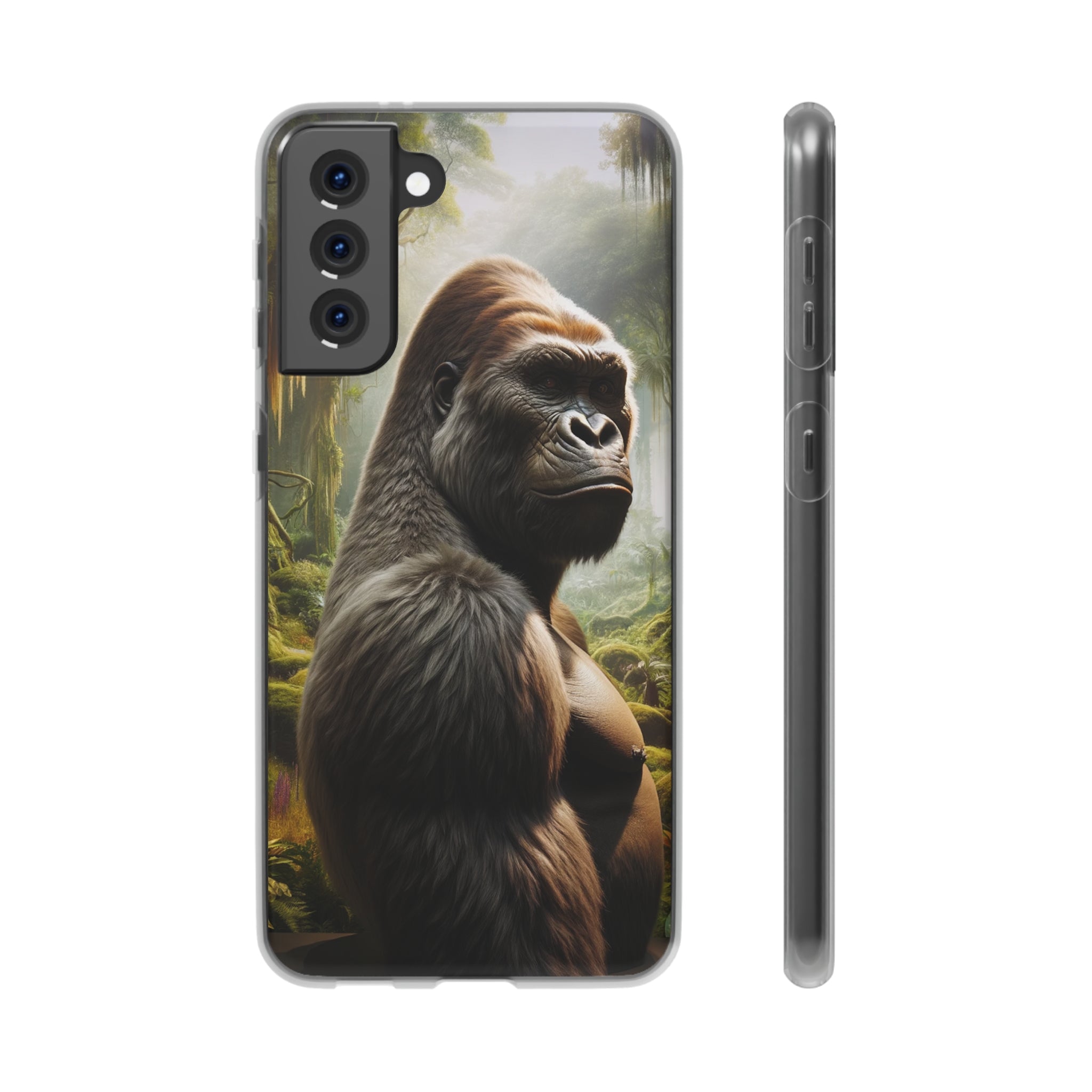 Curious Gorilla - Flexi Case (for Samsung only)