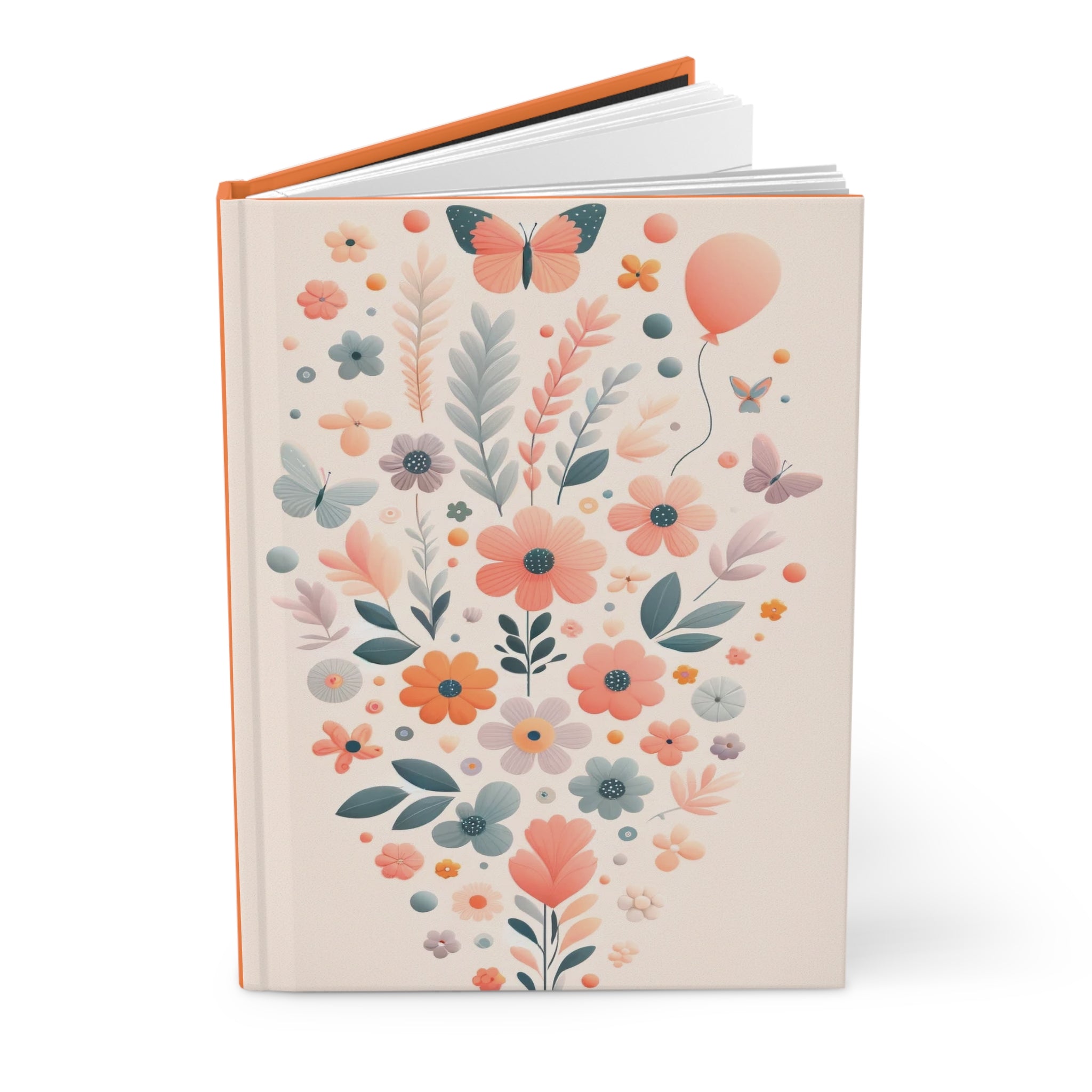 Balloons and butterflies 2 - Hardcover Notebook