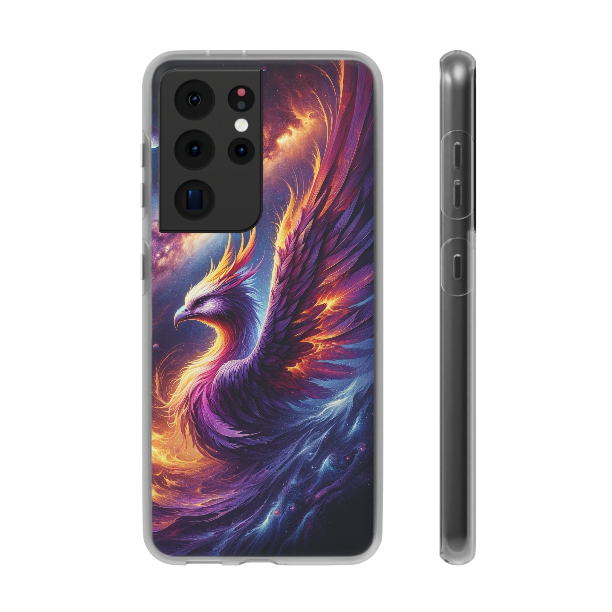 Purple Phoenix - Flexi Case (Samsung only)