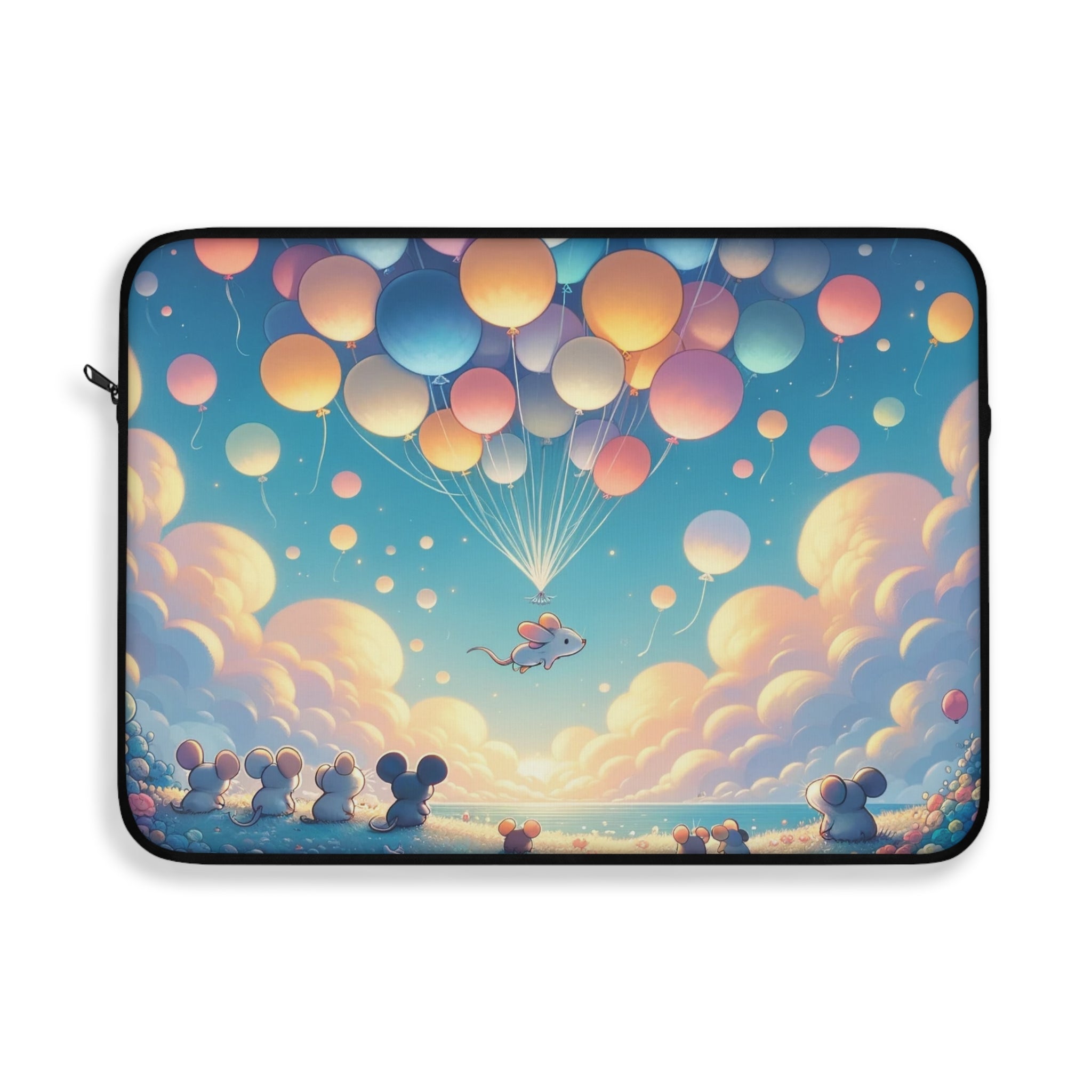 Mice and balloons - Laptop Sleeve