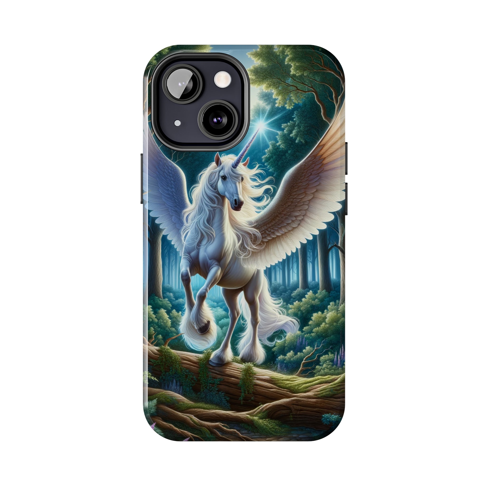 Landing Unicorn - Tough Phone Case