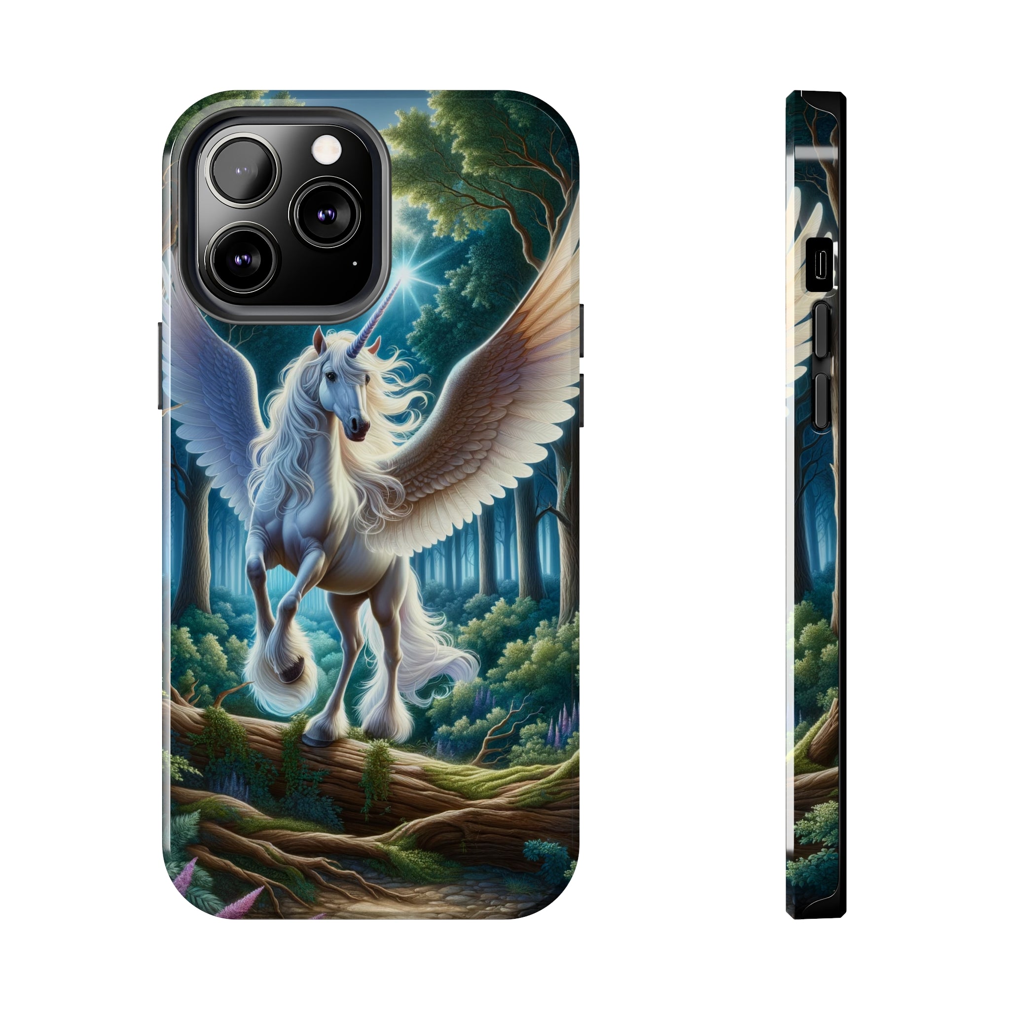 Landing Unicorn - Tough Phone Case