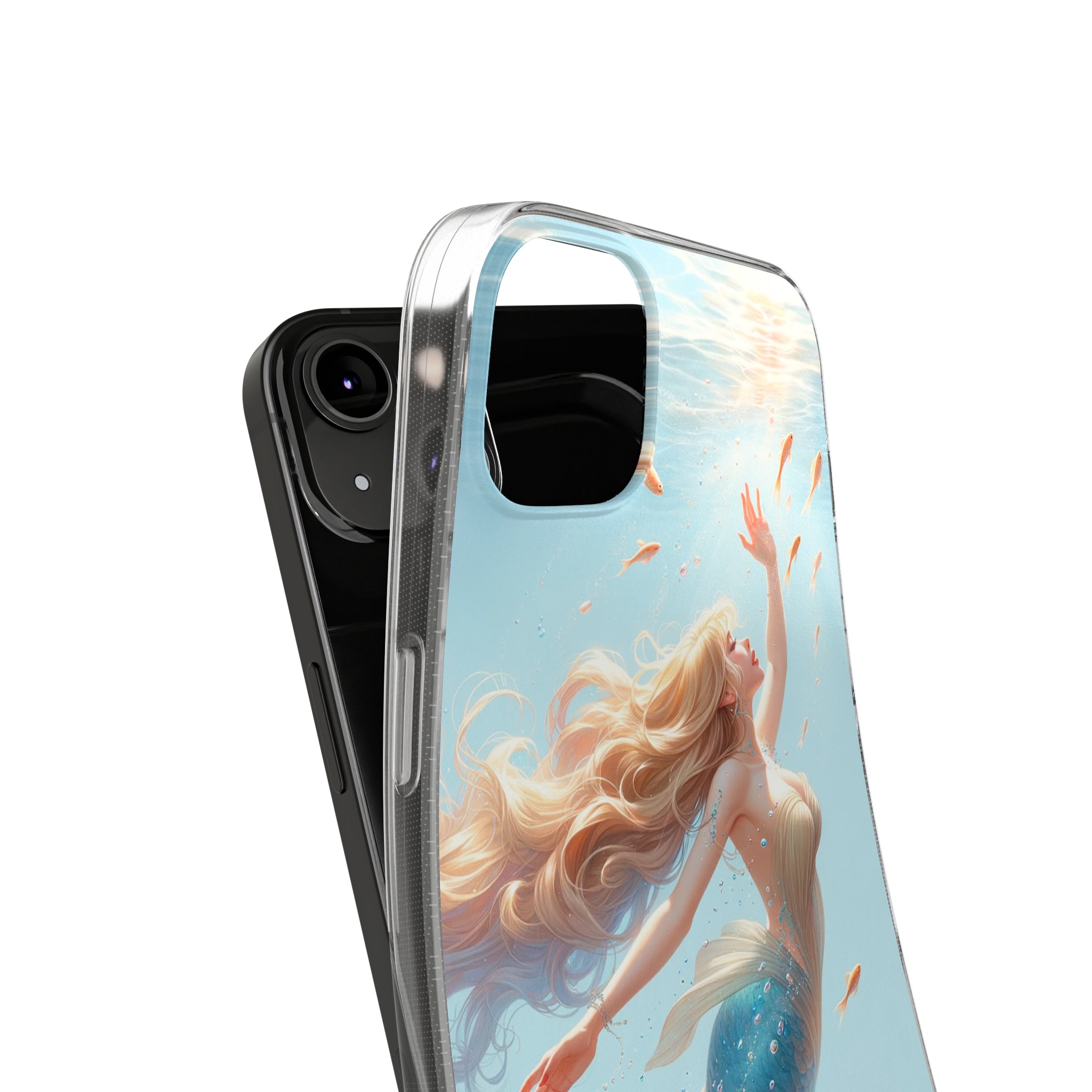 Blond Mermaid - Soft Phone Case