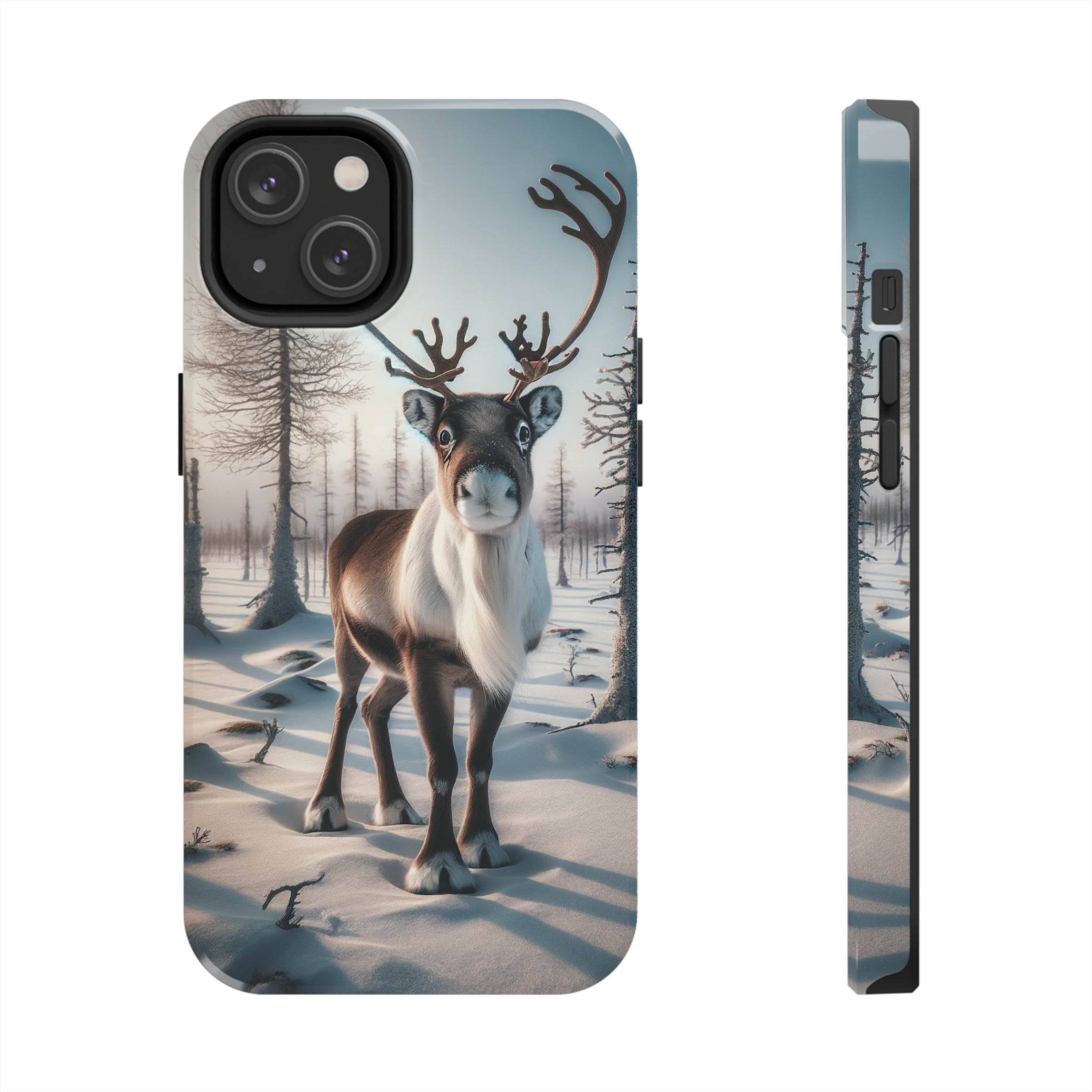 Curious reindeer - Tough Phone Case