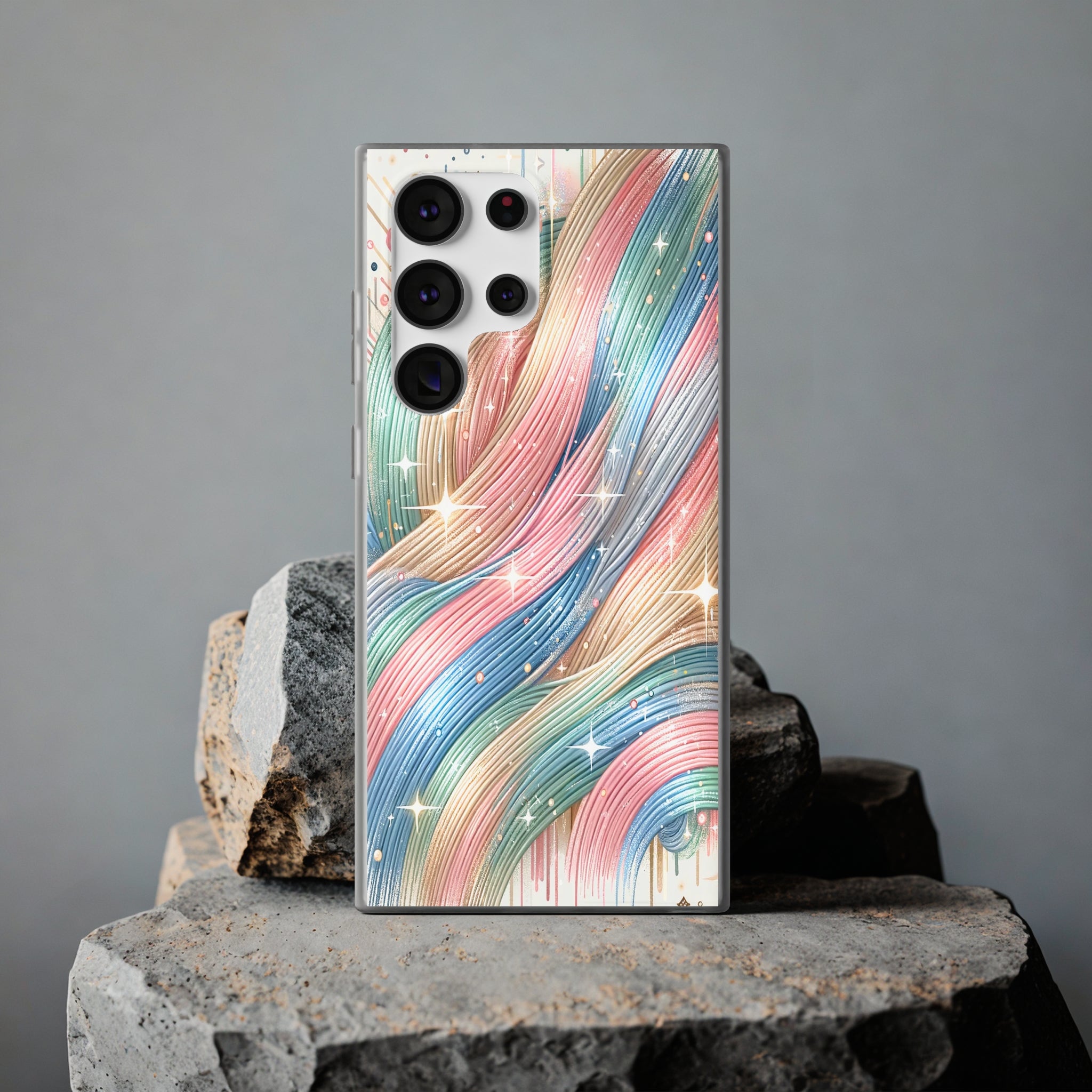 Pastel strokes - Flexi Case (Samsung only)