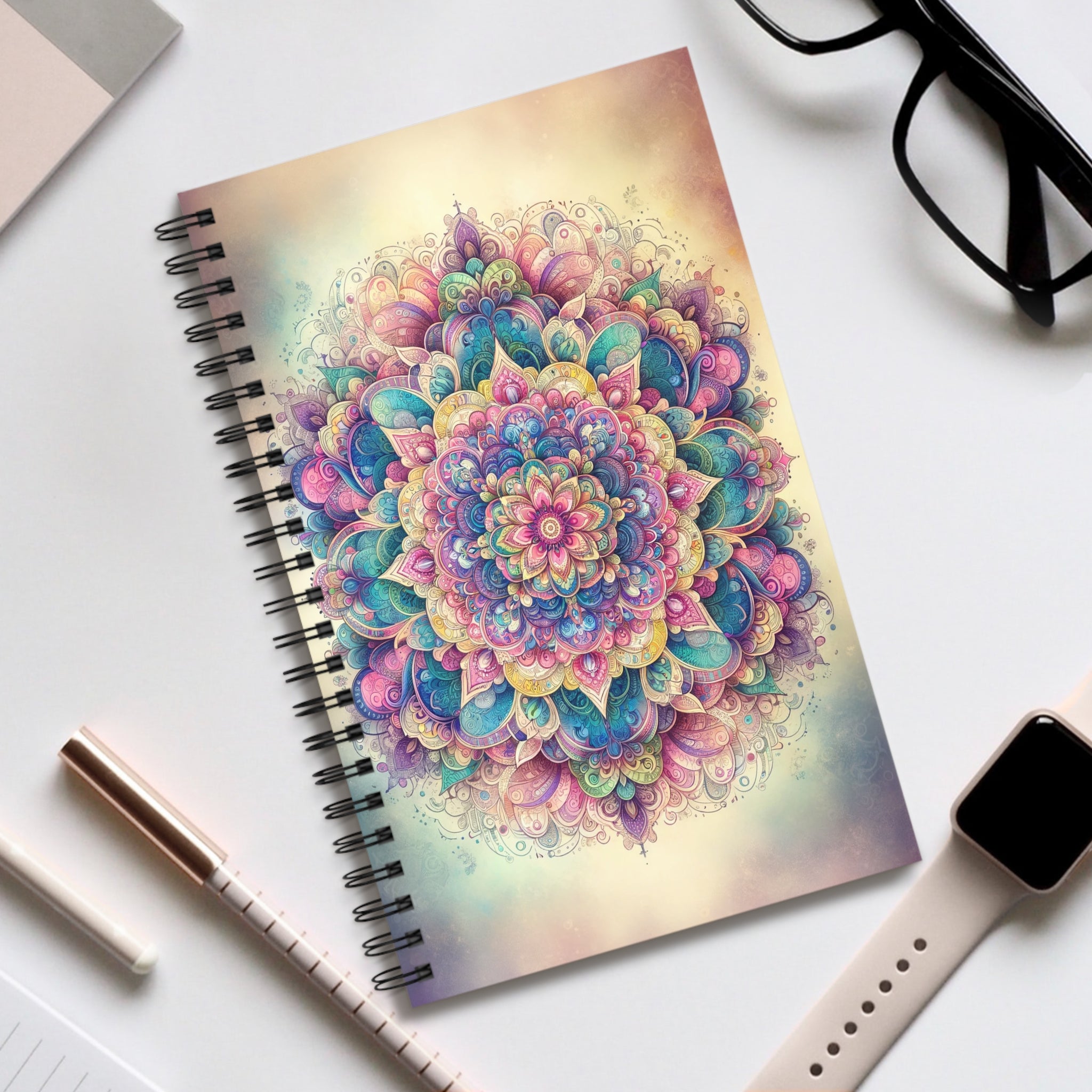 Pastel Mandala - Spiral Journal (EU)