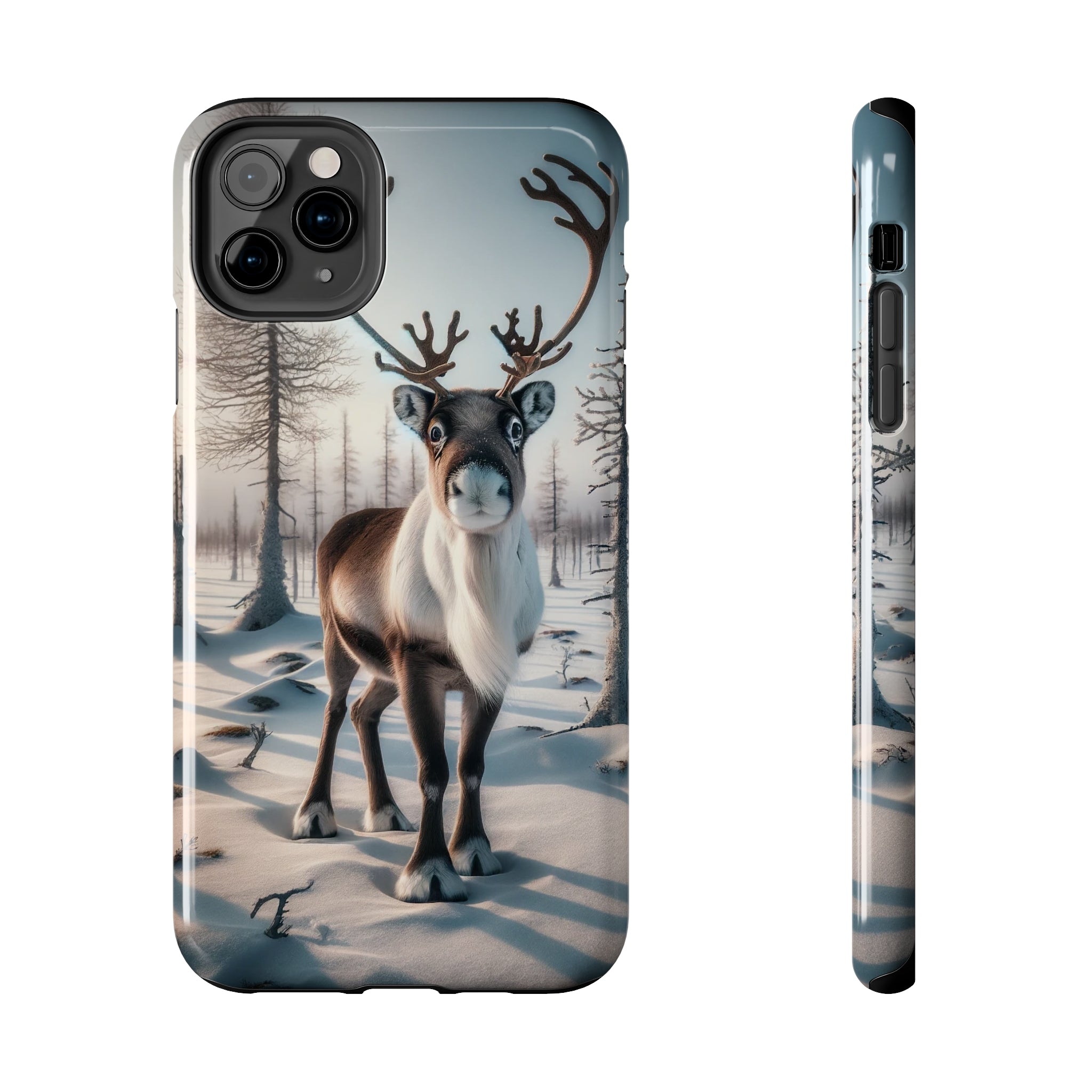 Curious reindeer - Tough Phone Case