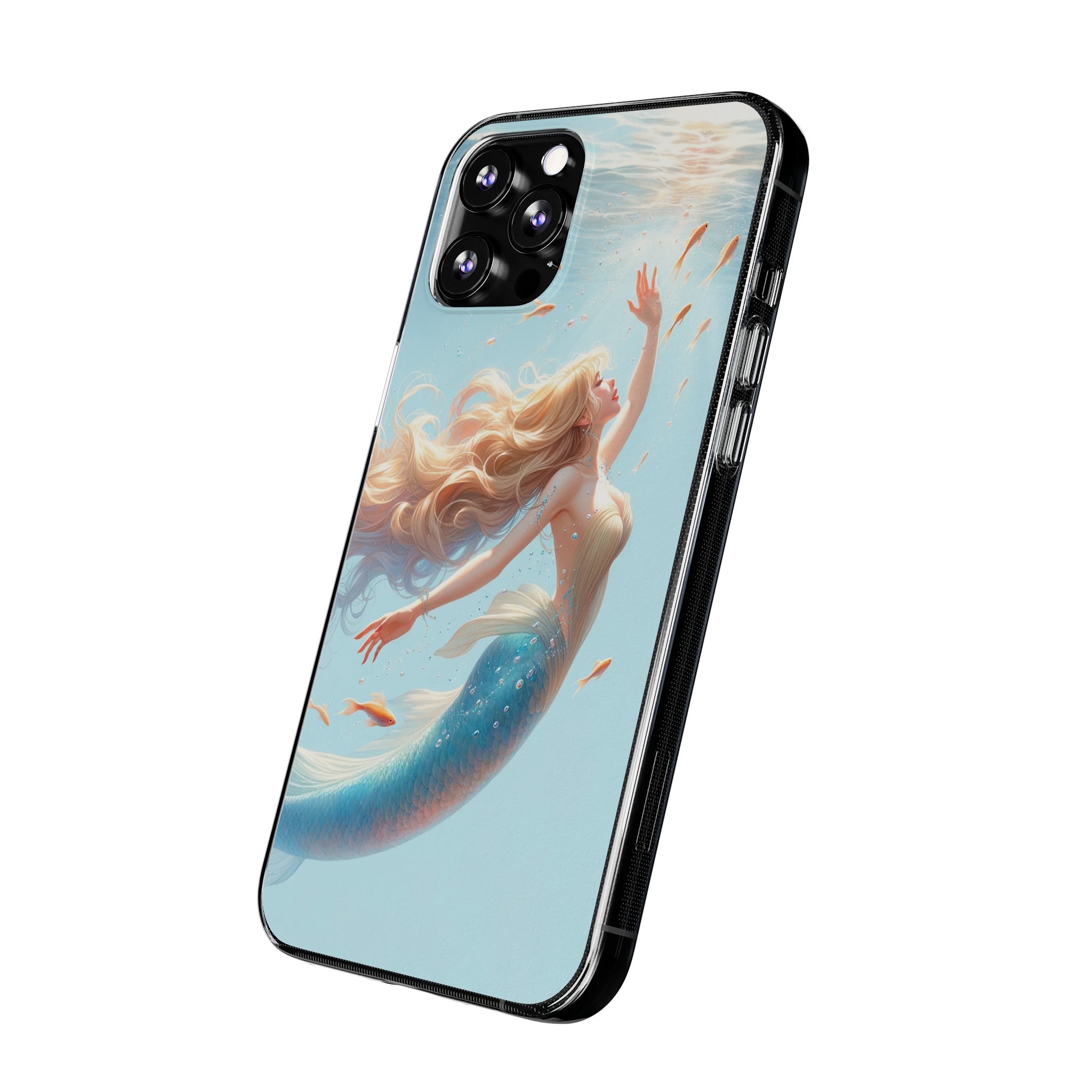 Blond Mermaid - Soft Phone Case