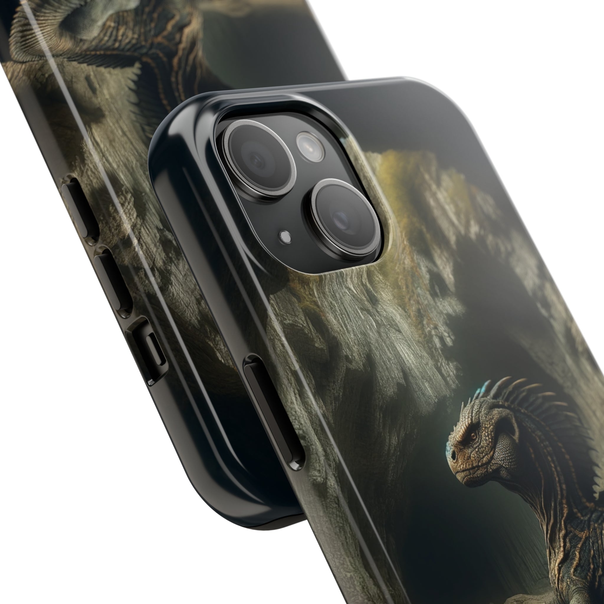 Basilisk in a cave - Tough Phone Case