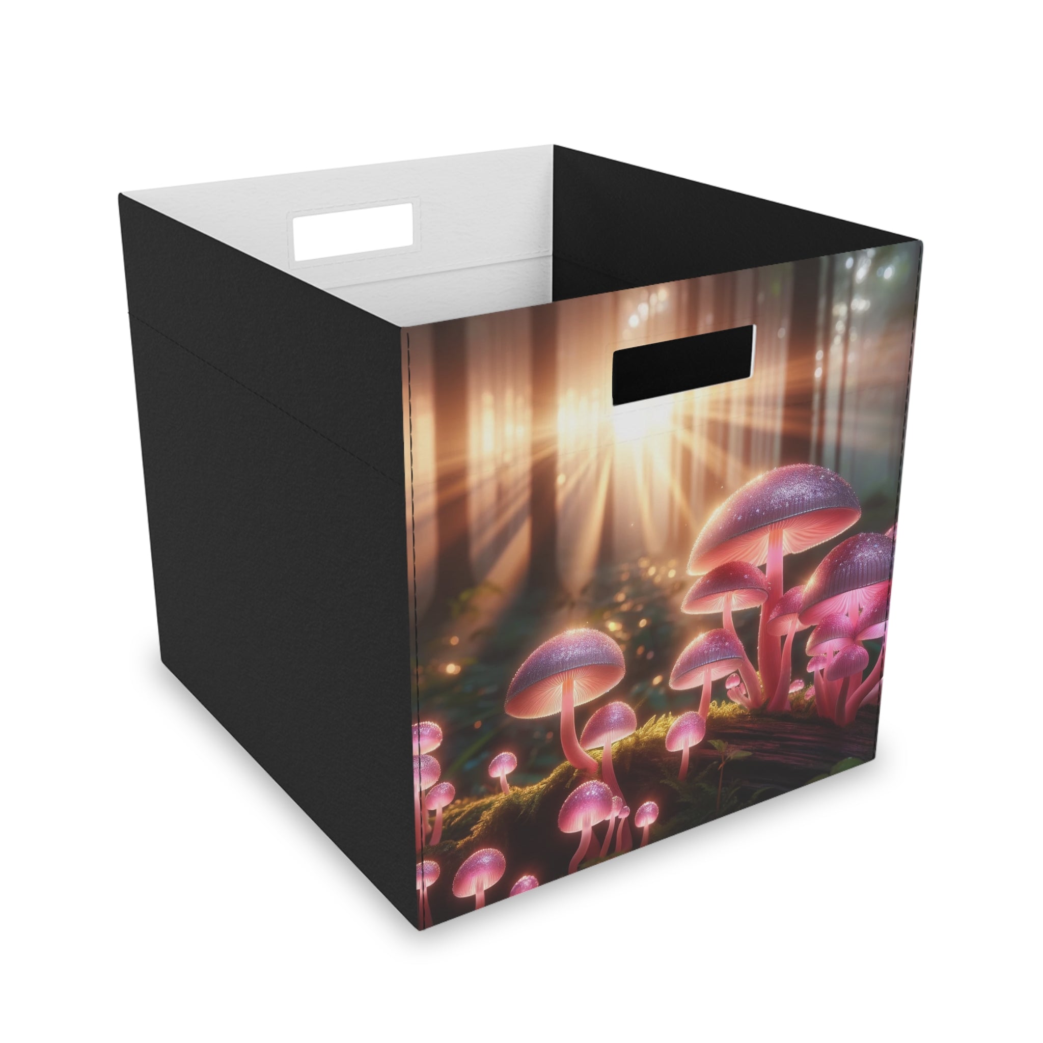 Pink Mushrooms - Storage Box