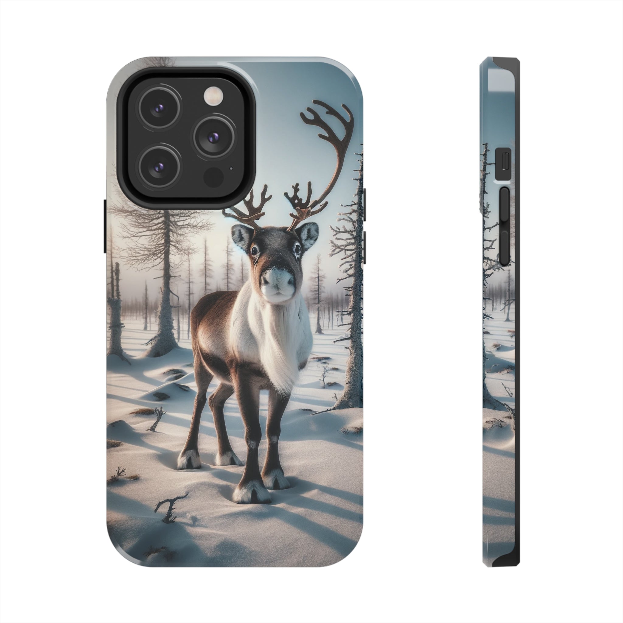 Curious reindeer - Tough Phone Case