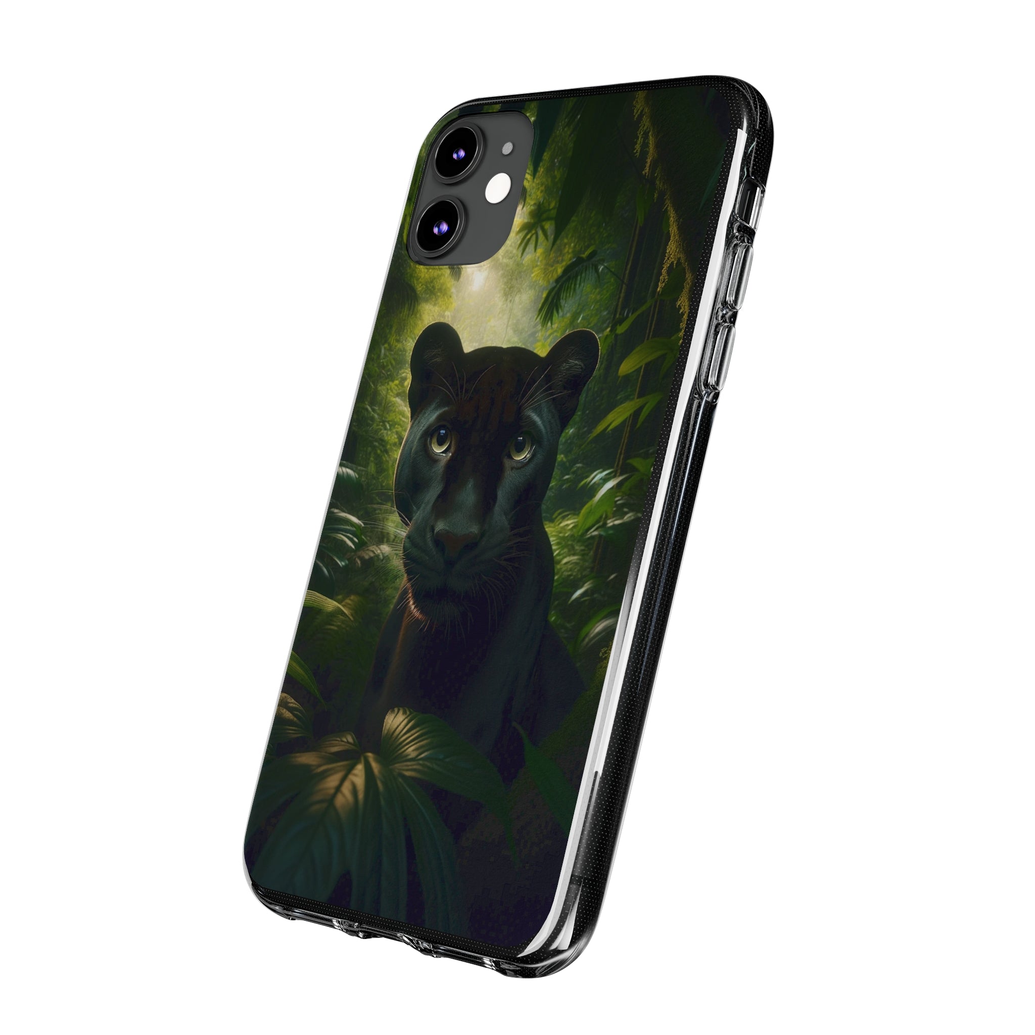 Curious Panther - Soft Phone Case