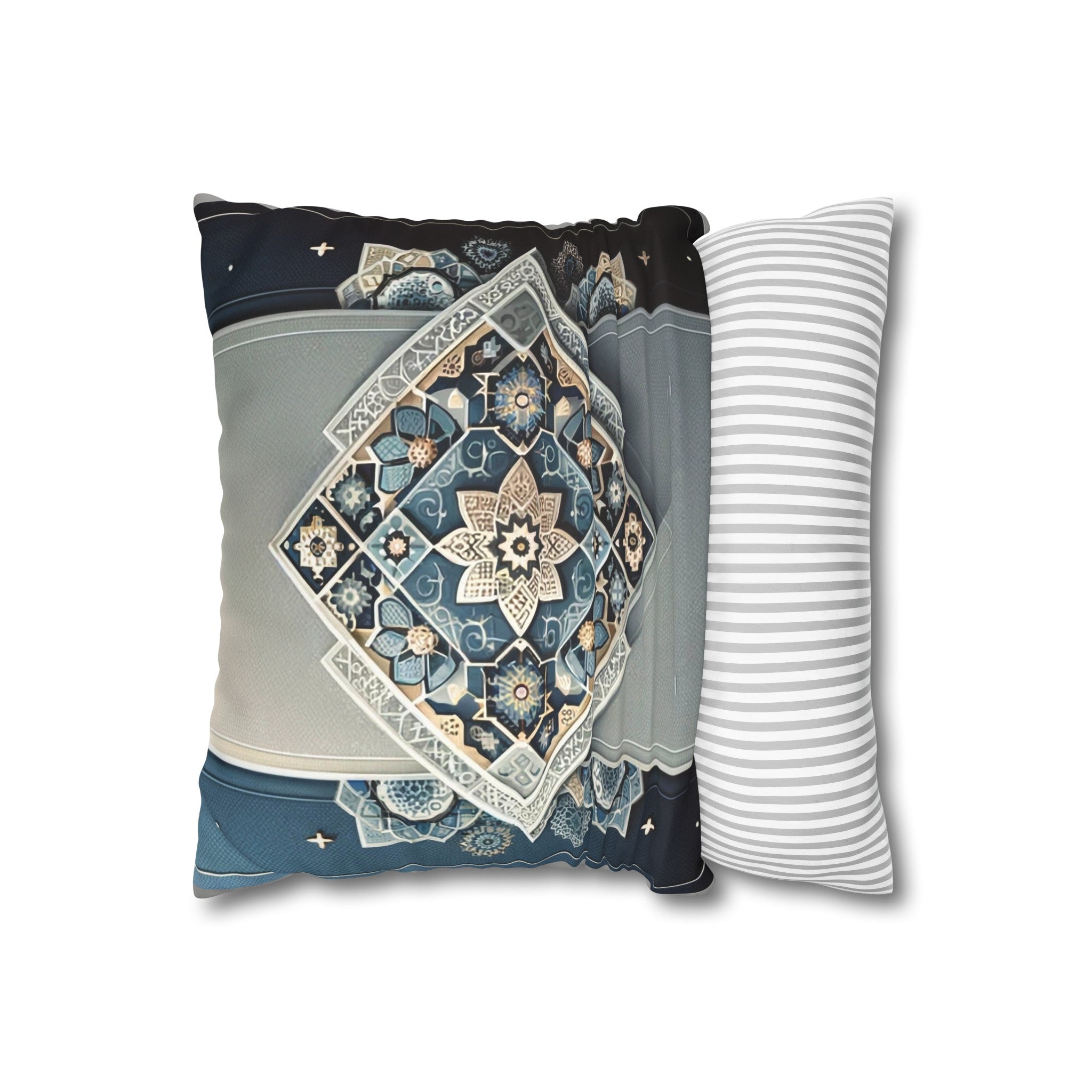 Islamic Art (7) - Suede Square Pillowcase