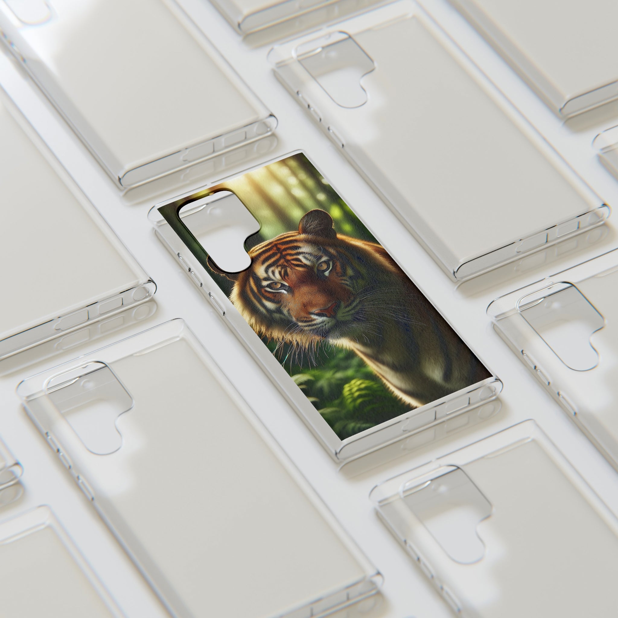 Curious Tiger - Soft Phone Case