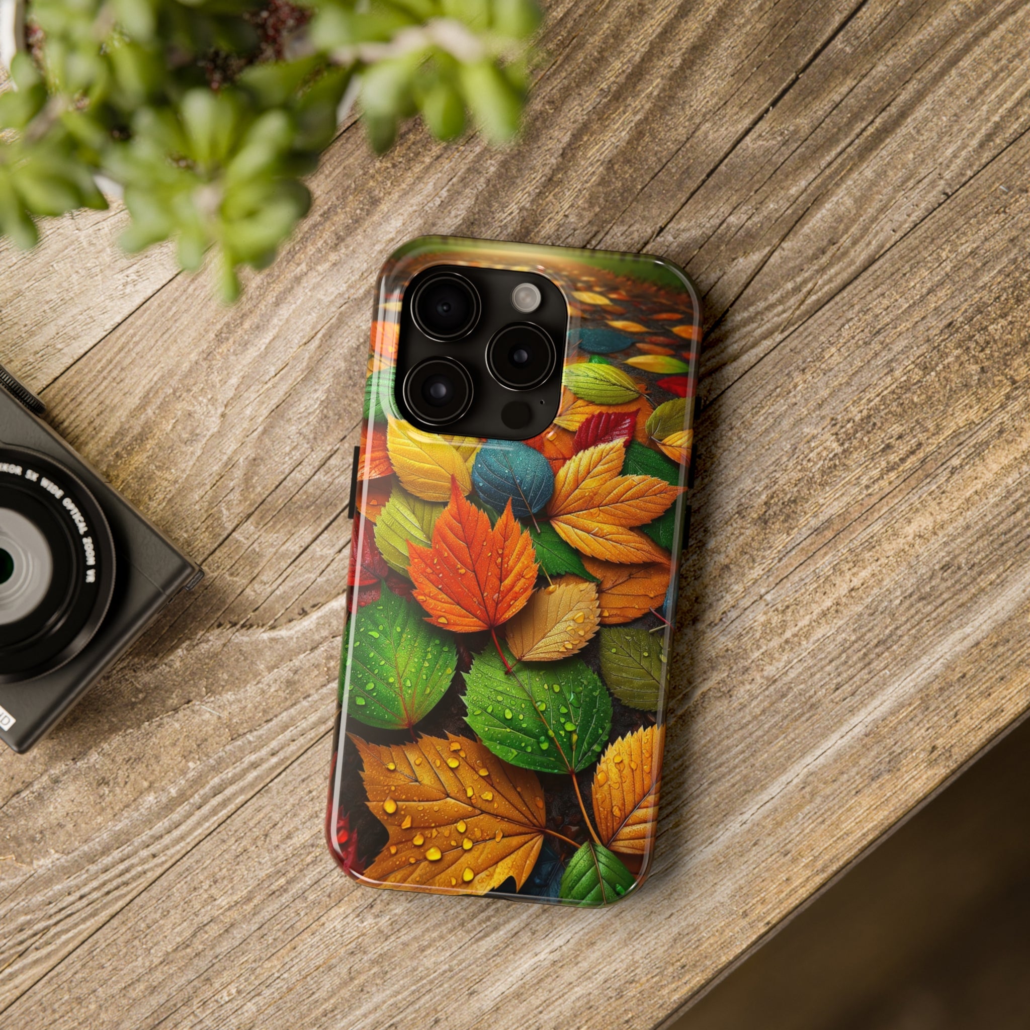 Coloured leaves - Tough Phone Case