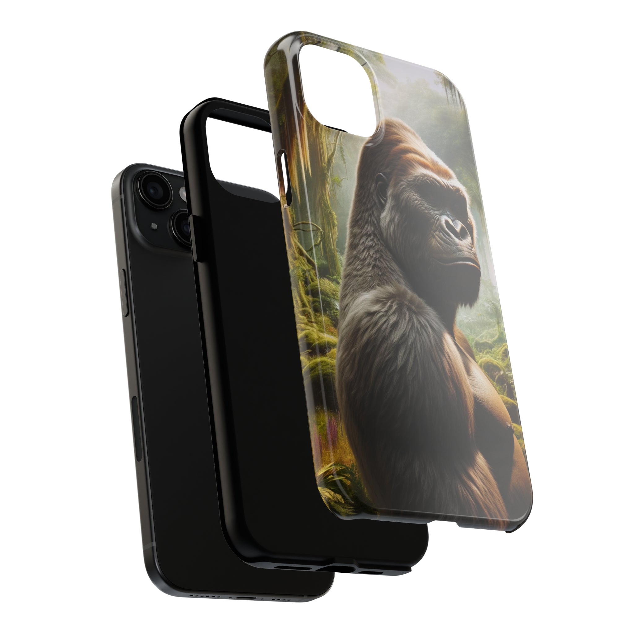 Curious gorilla - Tough Phone Case