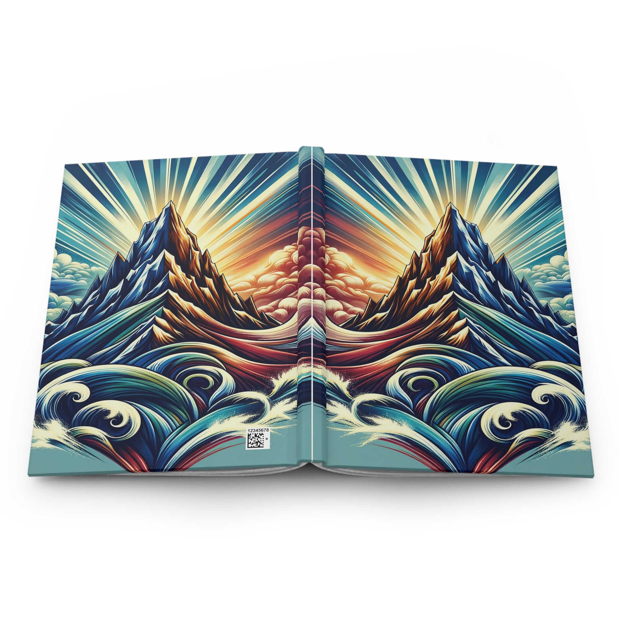 Mountain - Hardcover Notebook