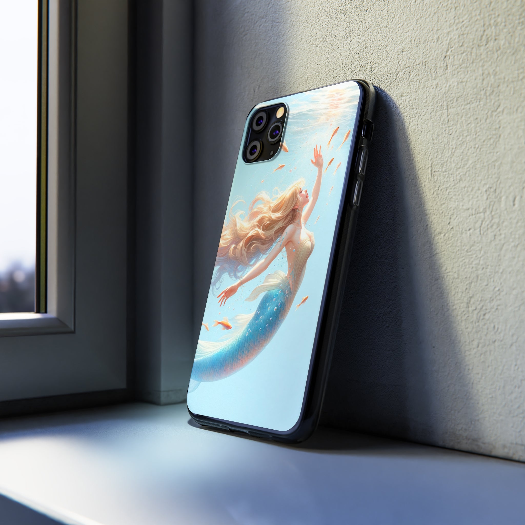 Blond Mermaid - Soft Phone Case