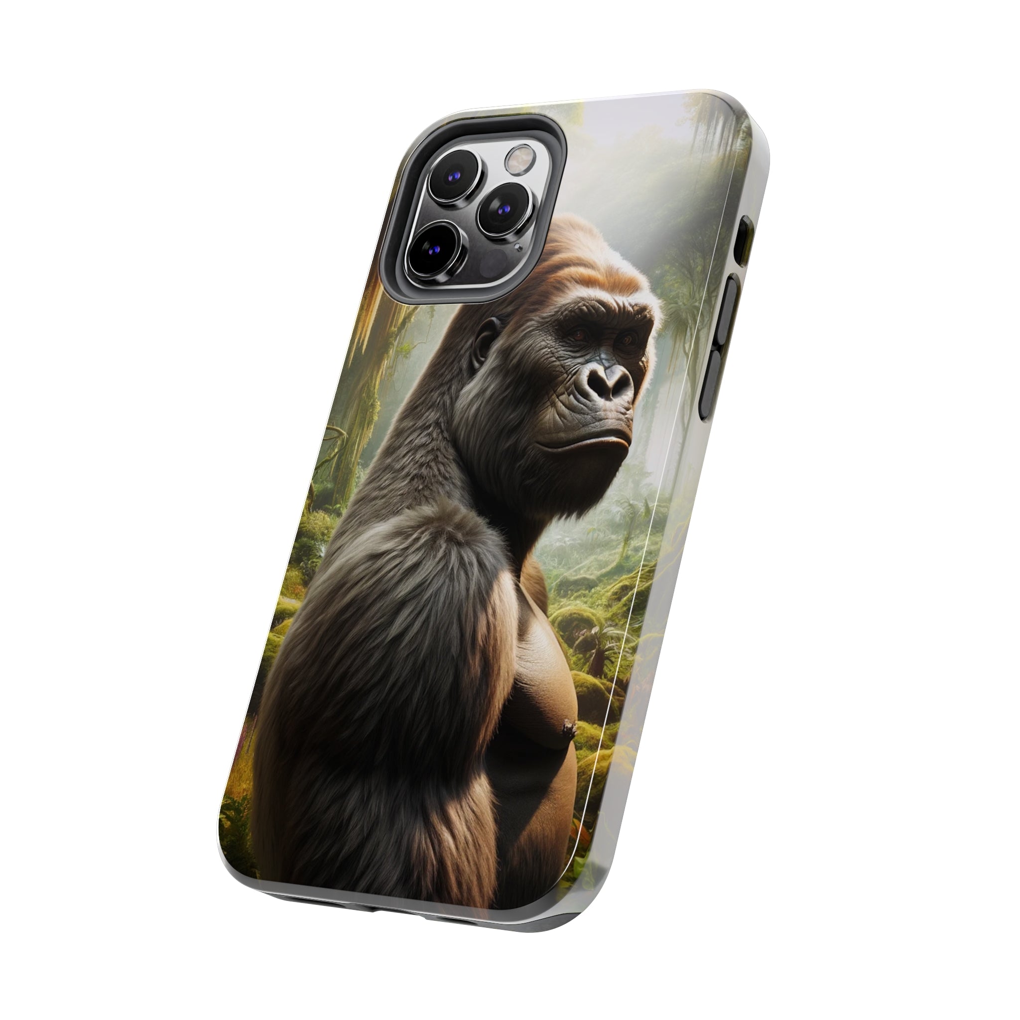 Curious gorilla - Tough Phone Case