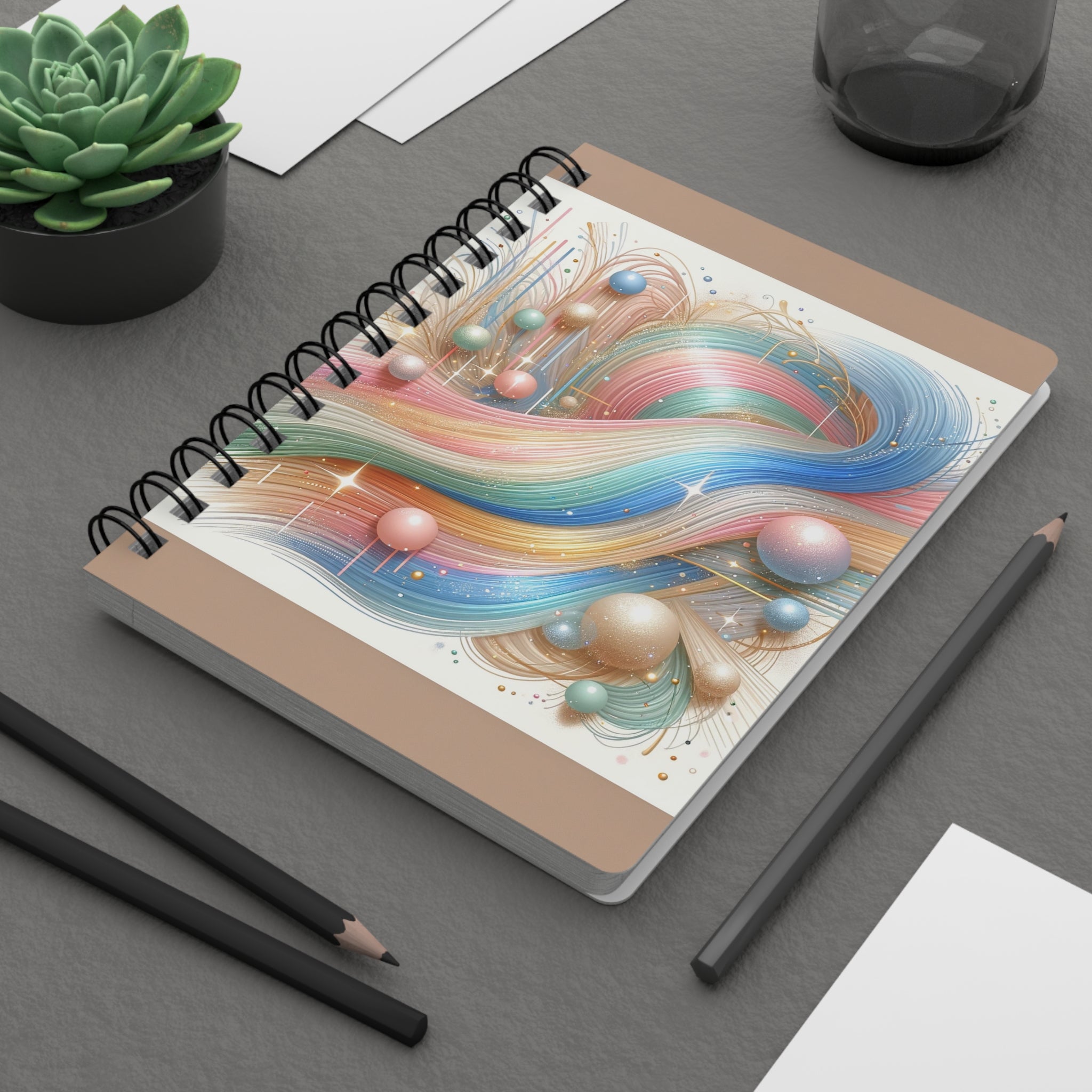 Pastel art 3 - Spiral Notebook