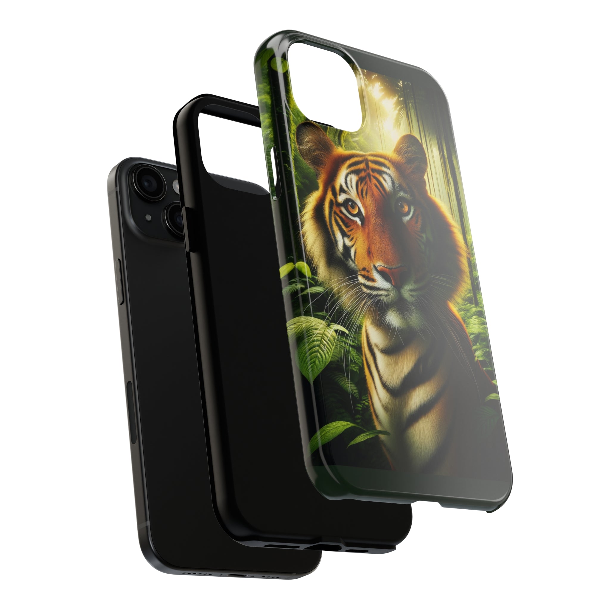 Curious Tiger - Tough Phone Case