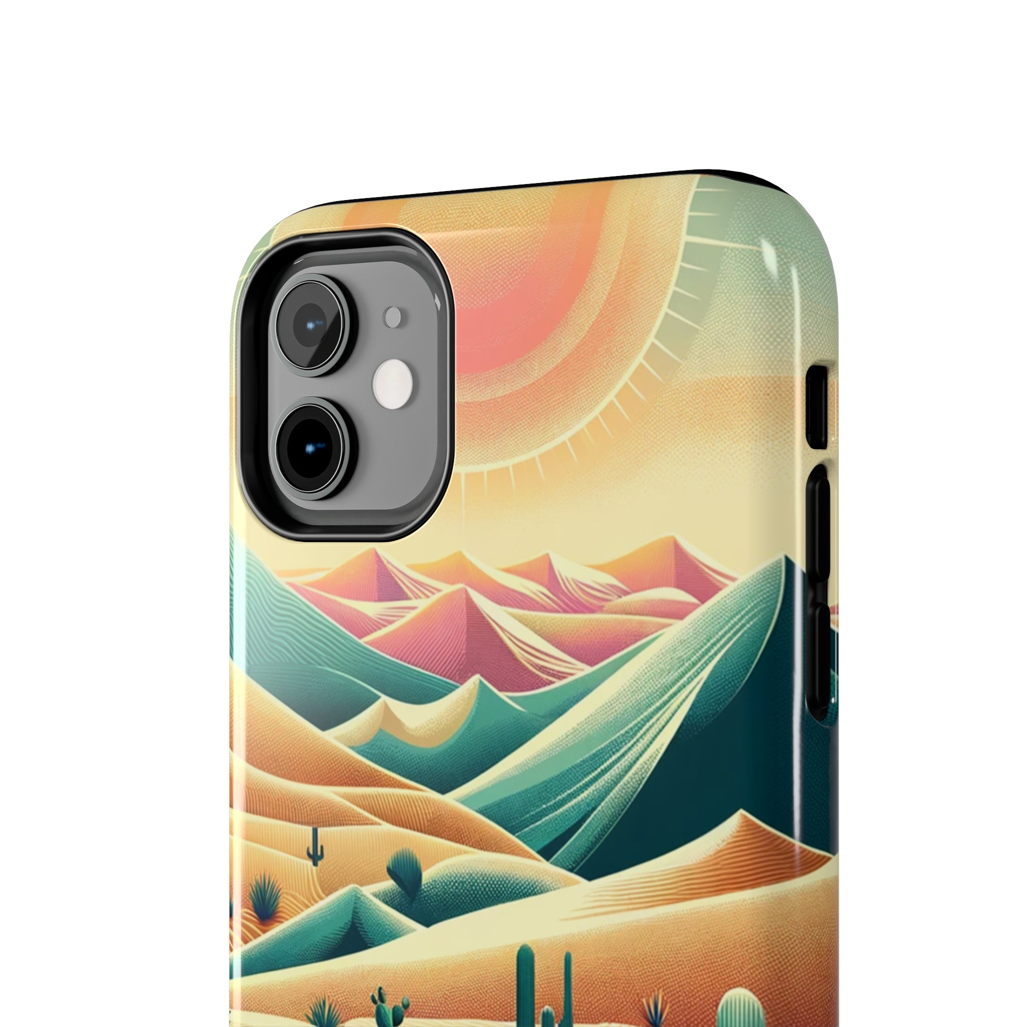 Iguana in the desert - Tough Phone Case