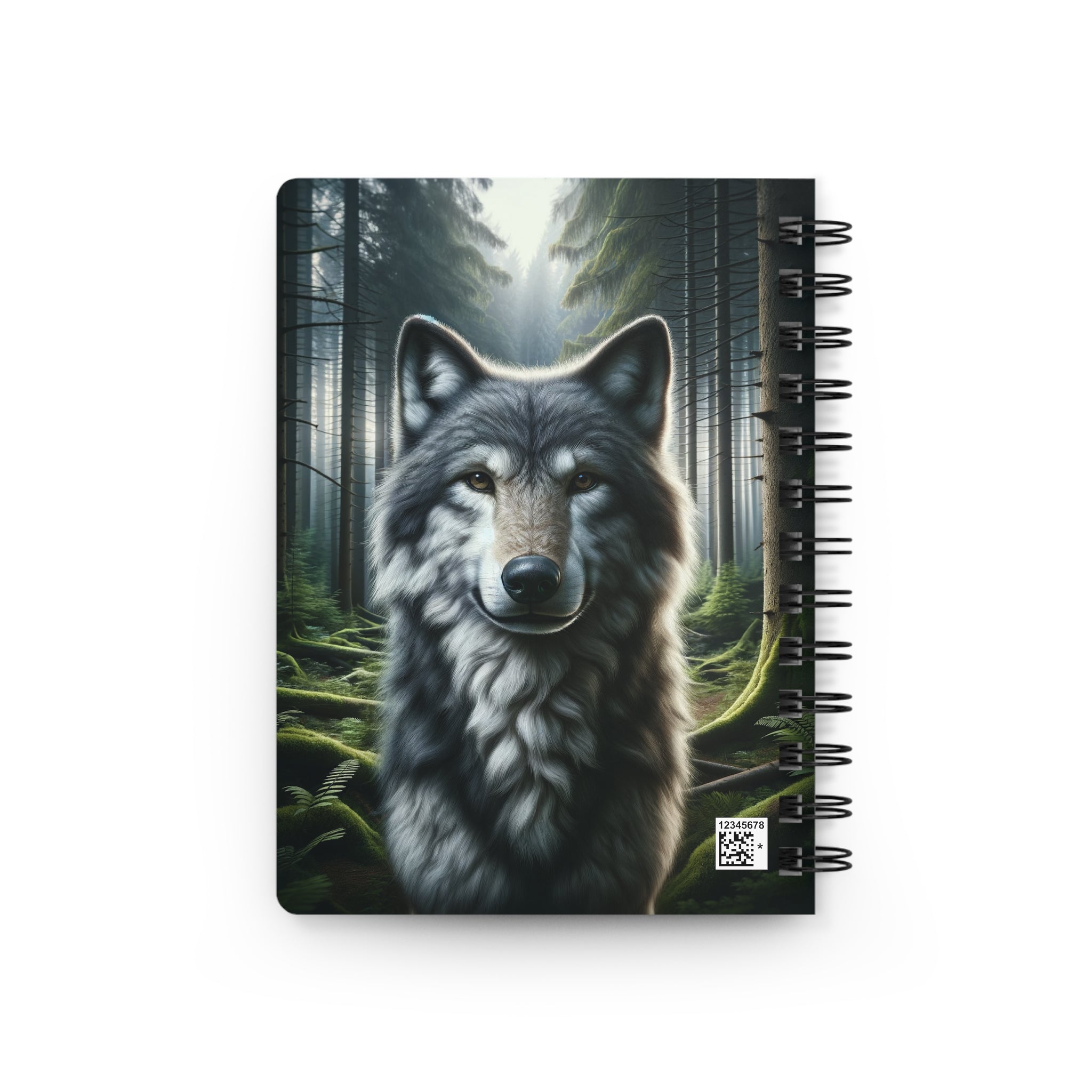 A wolf - Spiral Notebook