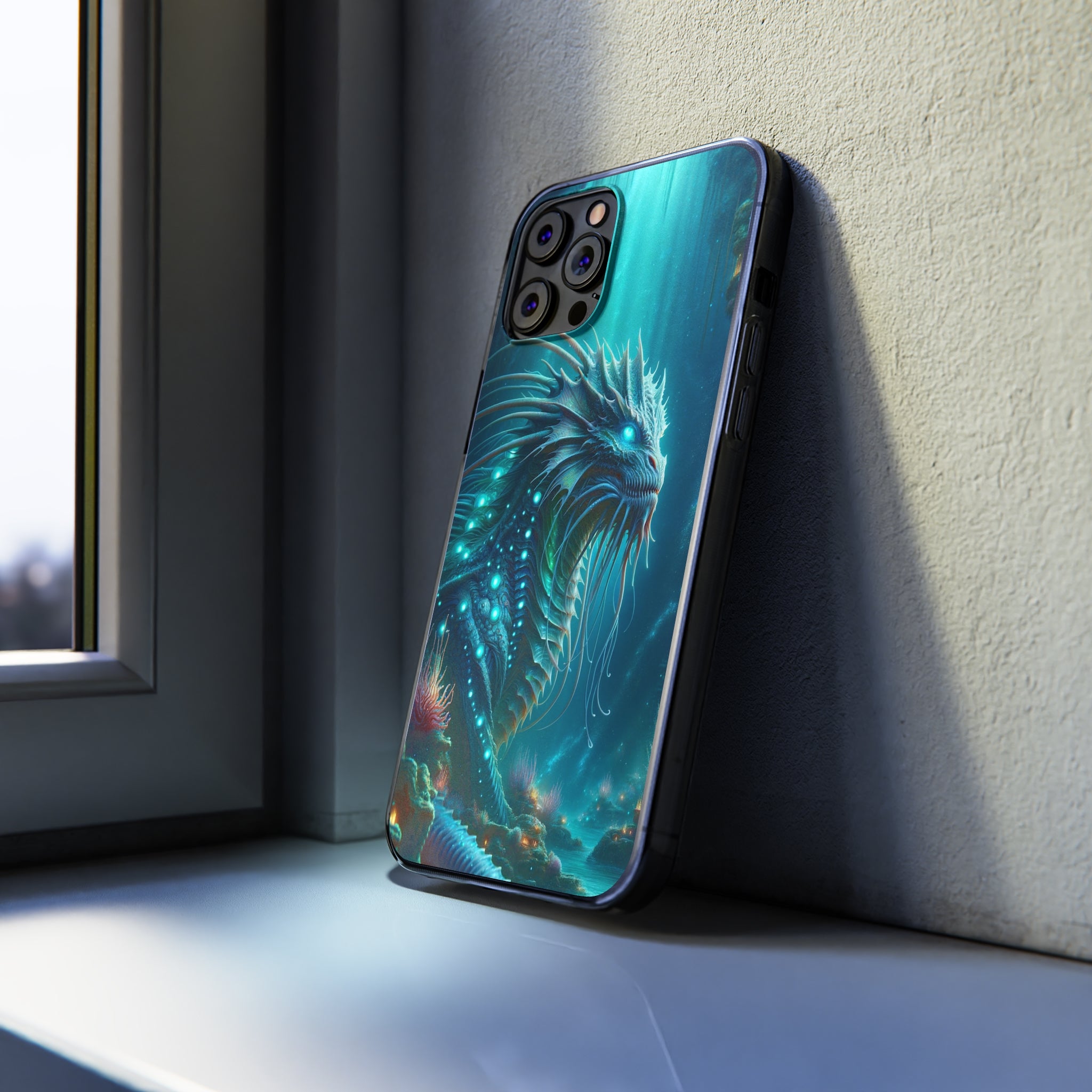 Sea monster - Soft Phone Case