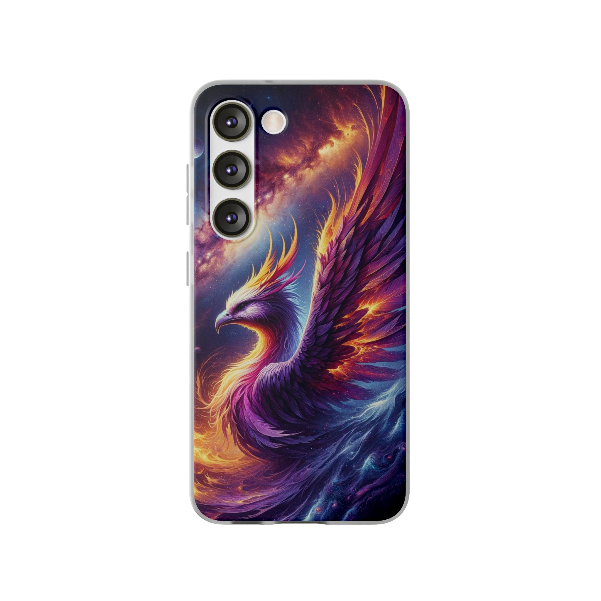 Purple Phoenix - Flexi Case (Samsung only)