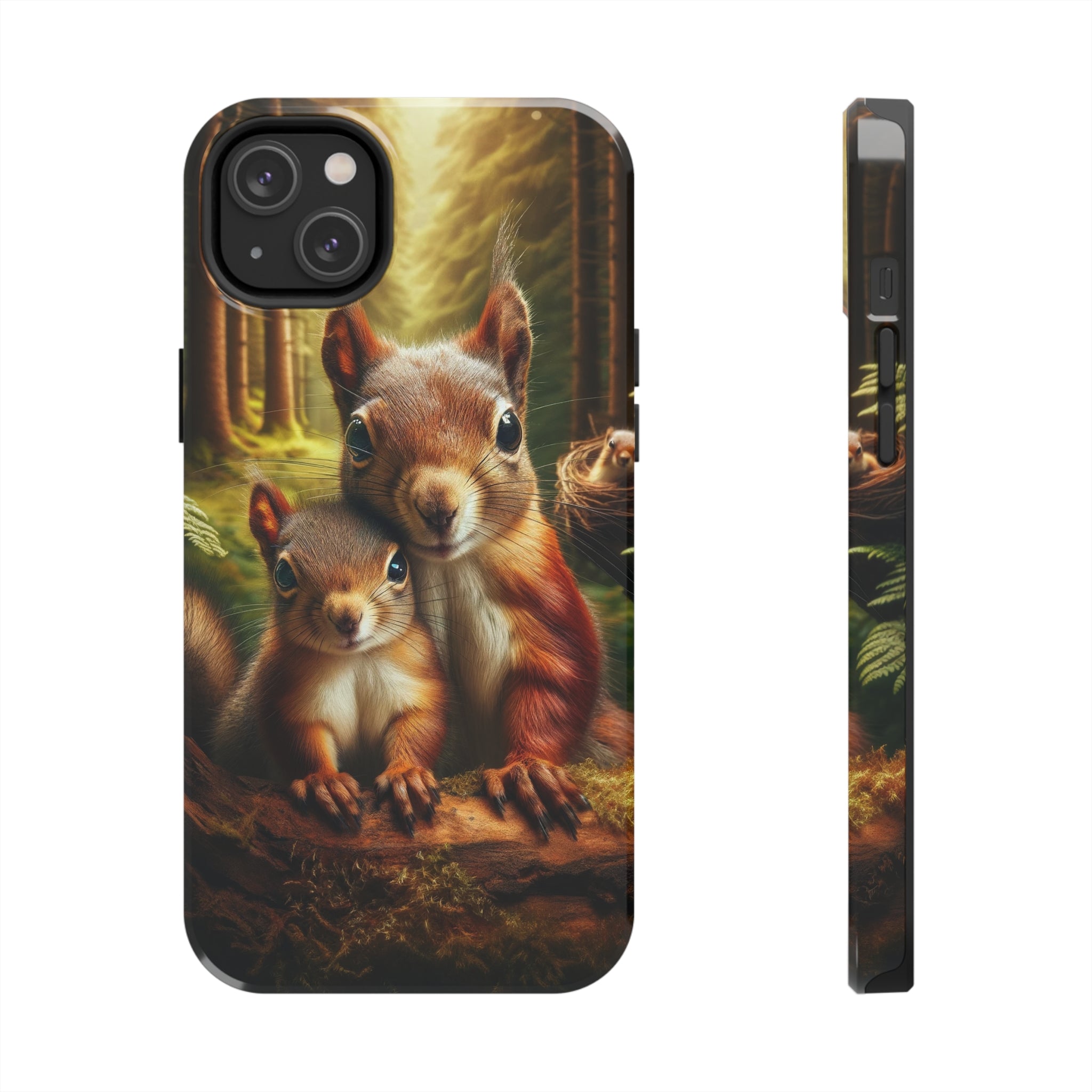 Two squirrels - Tough Phone Case