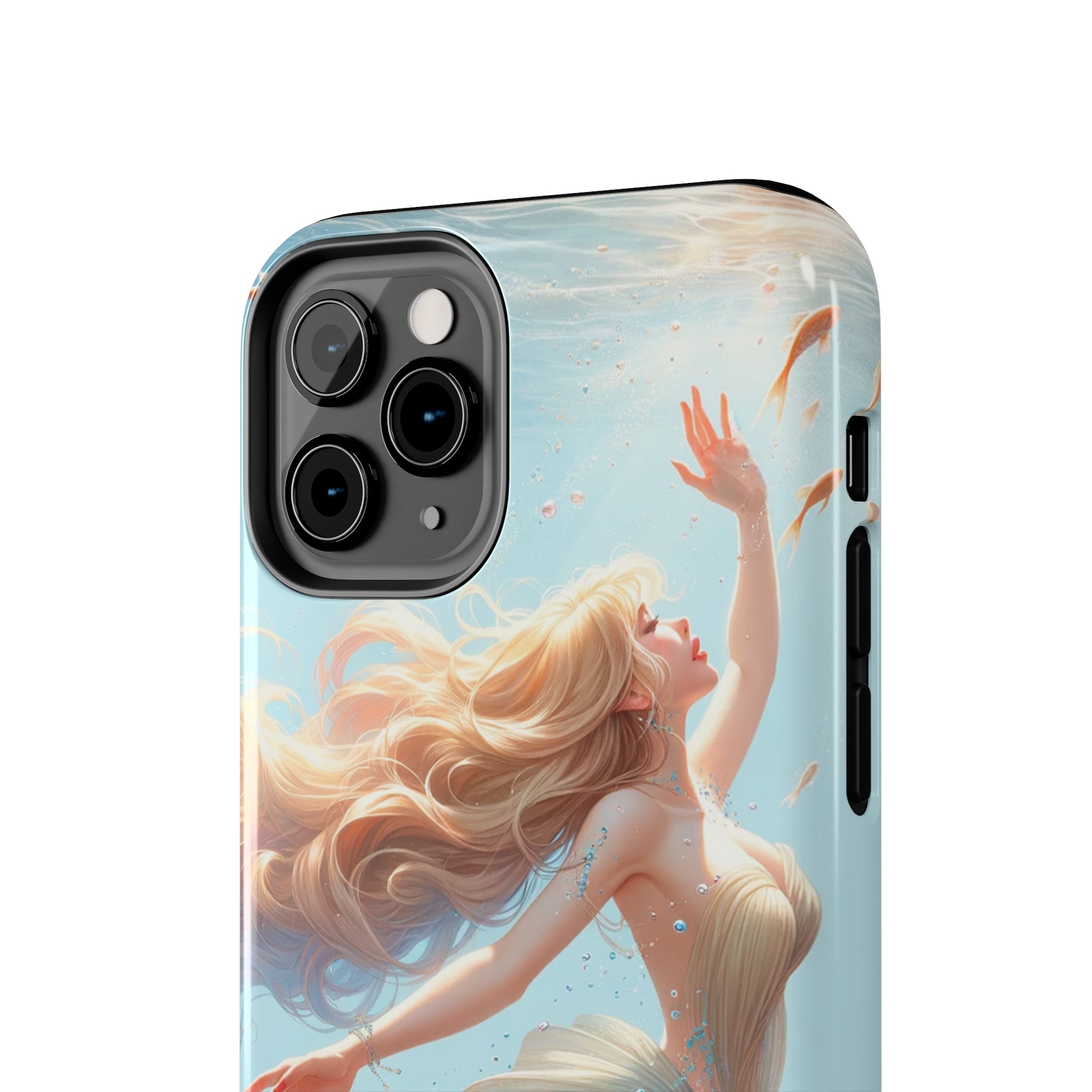 Blond mermaid - Tough Phone Case