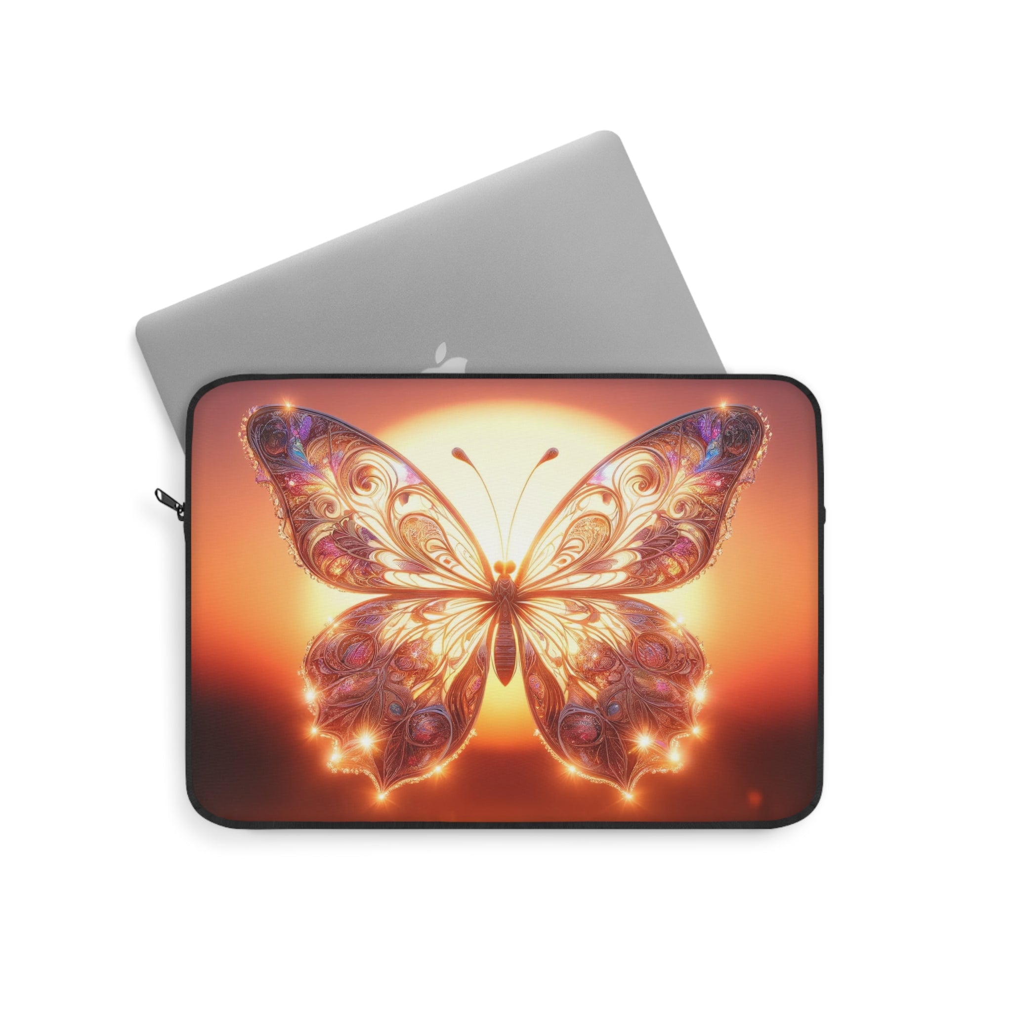 Pink butterfly - Laptop Sleeve