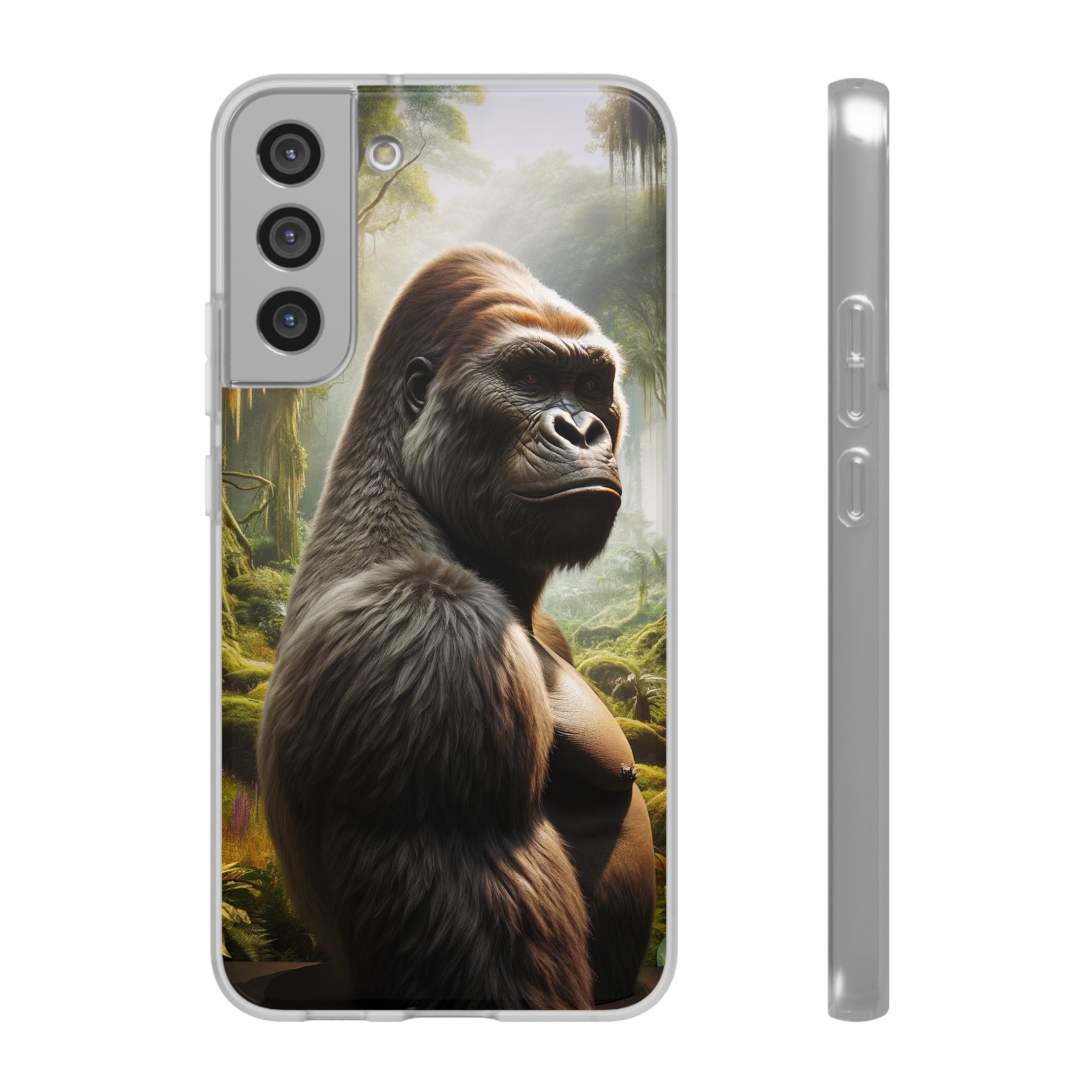 Curious Gorilla - Flexi Case (for Samsung only)