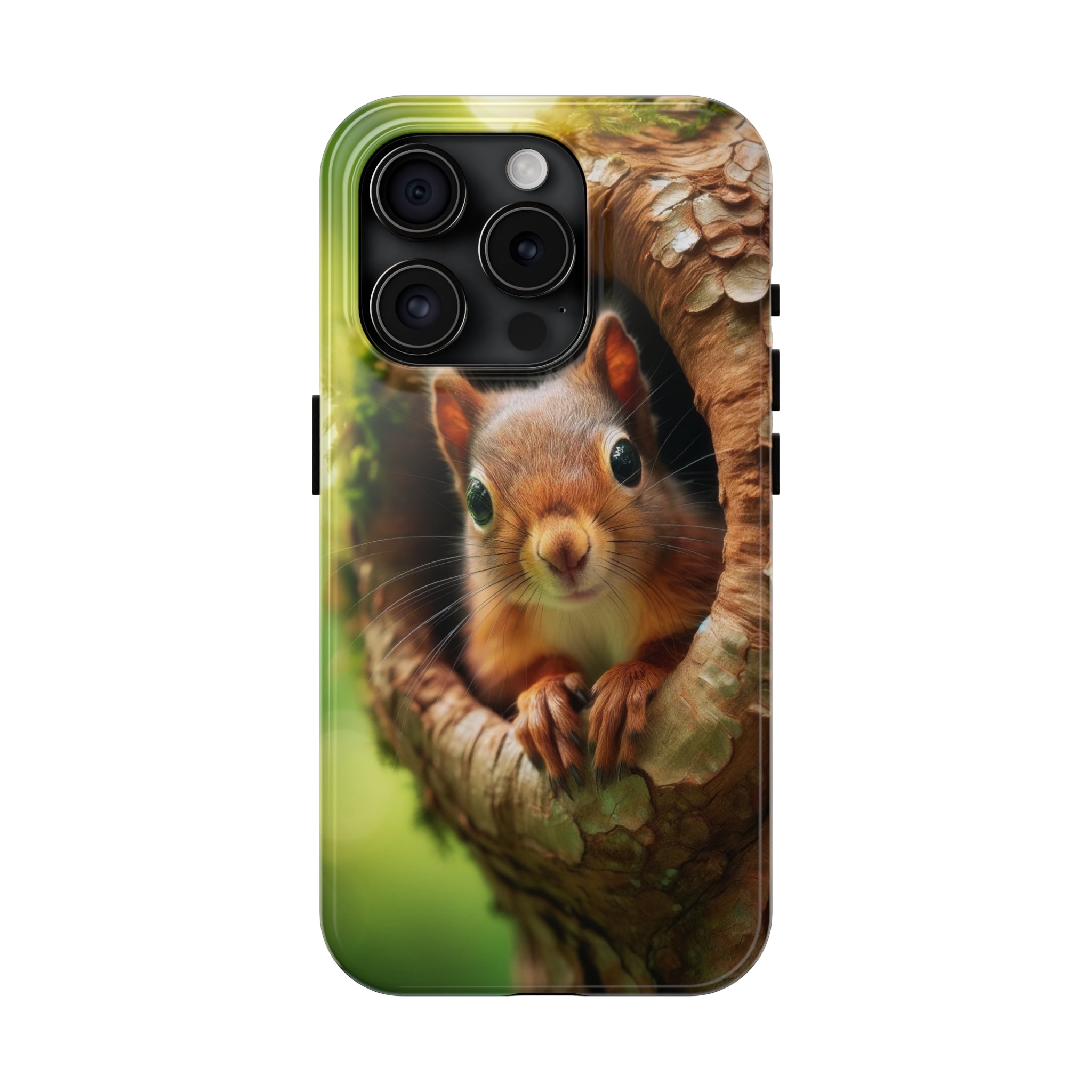 Squirrel in a tree - Tough Phone Case