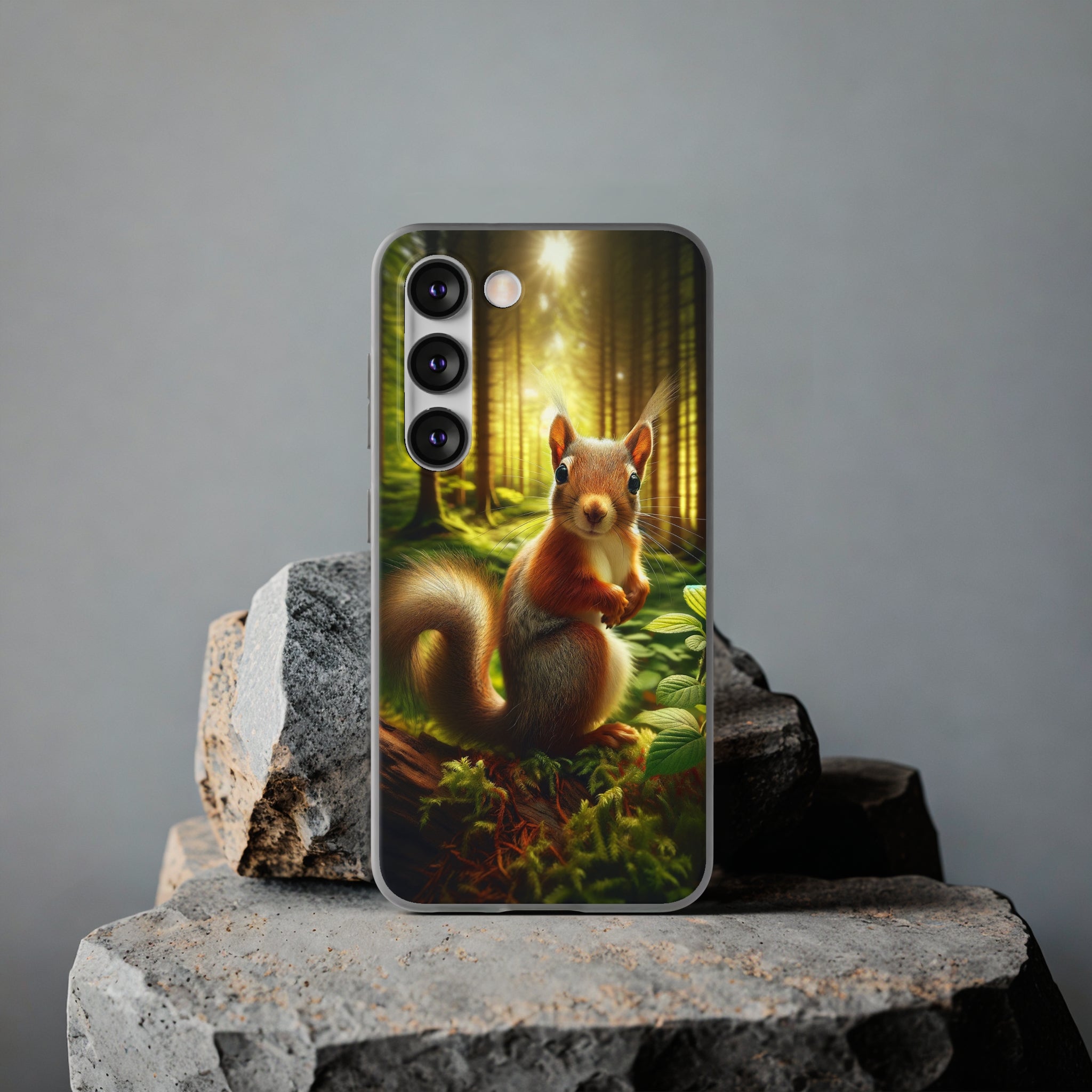 Curious Squirrel - Flexi Case (Samsung only)