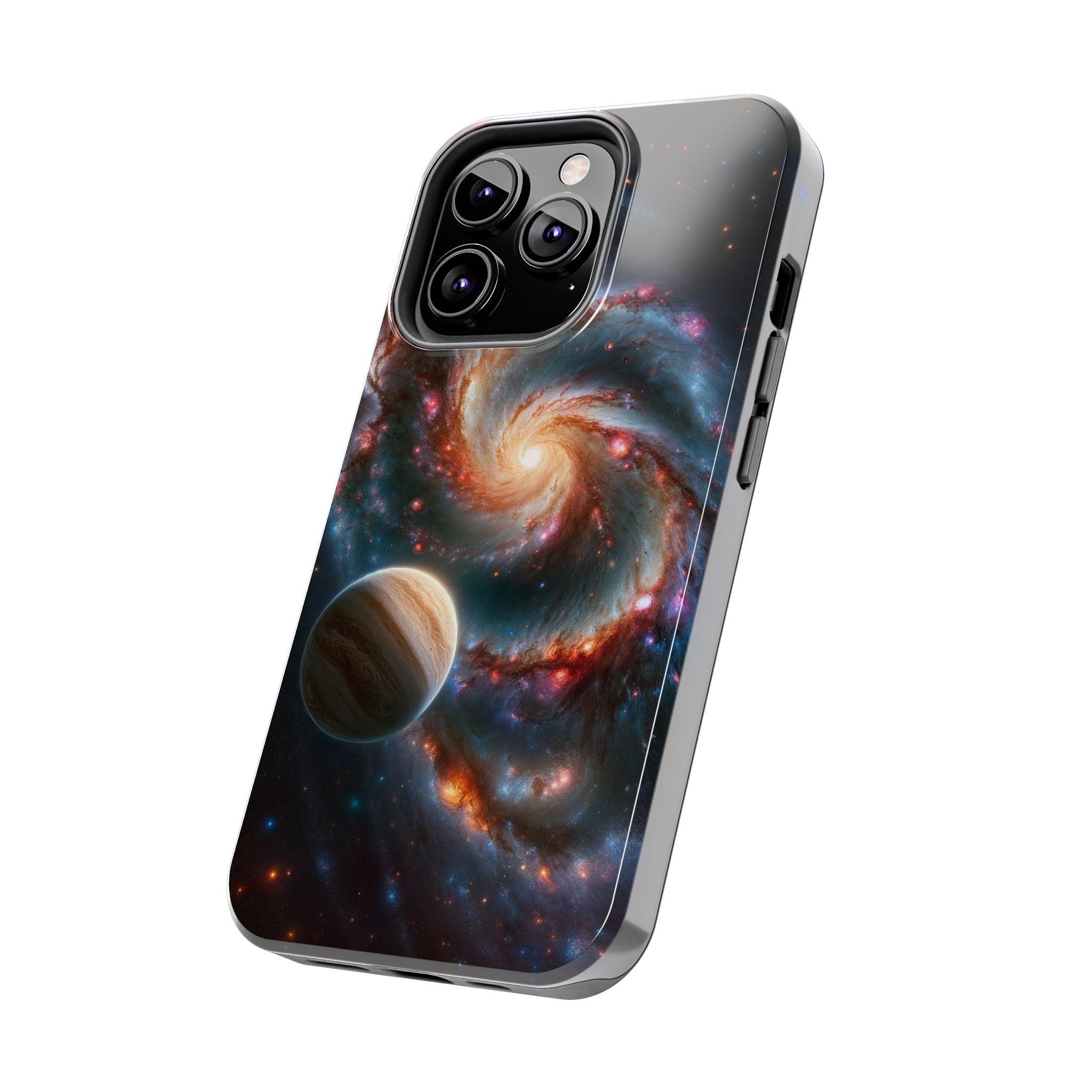 Yellow planet and wormhole - Tough Phone Case