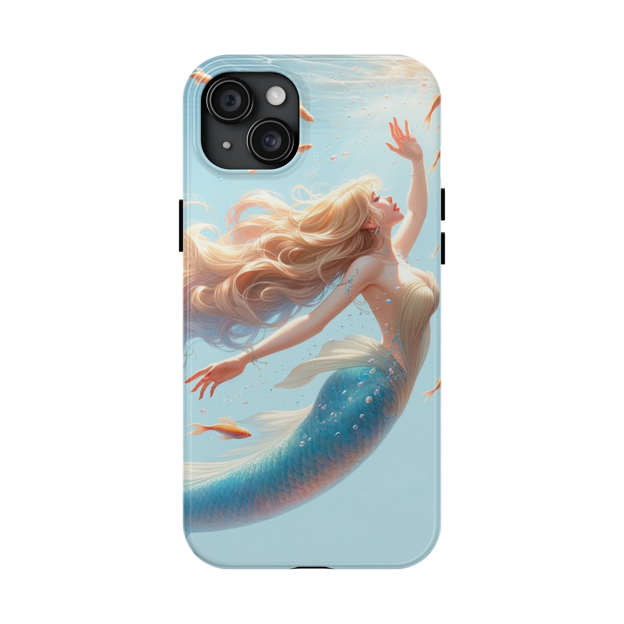 Blond mermaid - Tough Phone Case