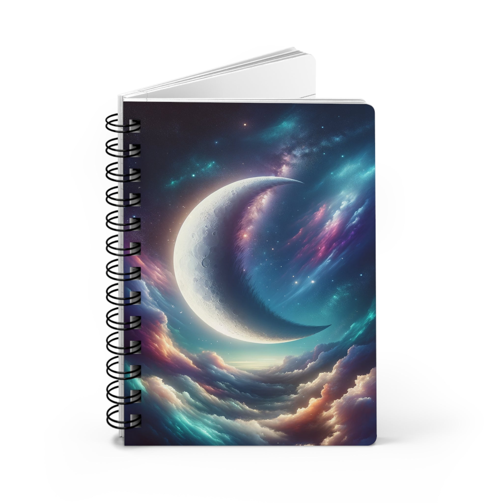 Crescent - Spiral Notebook