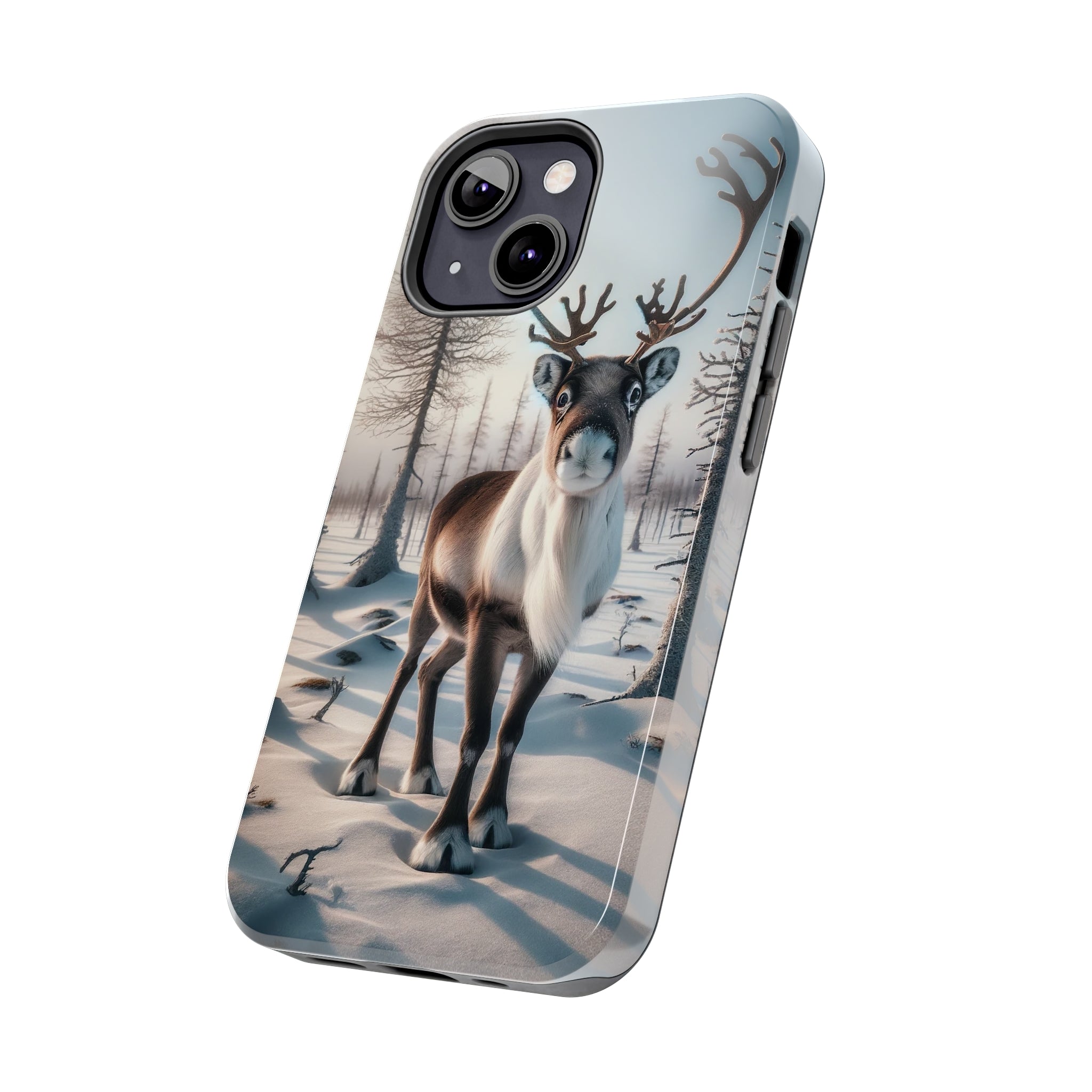 Curious reindeer - Tough Phone Case