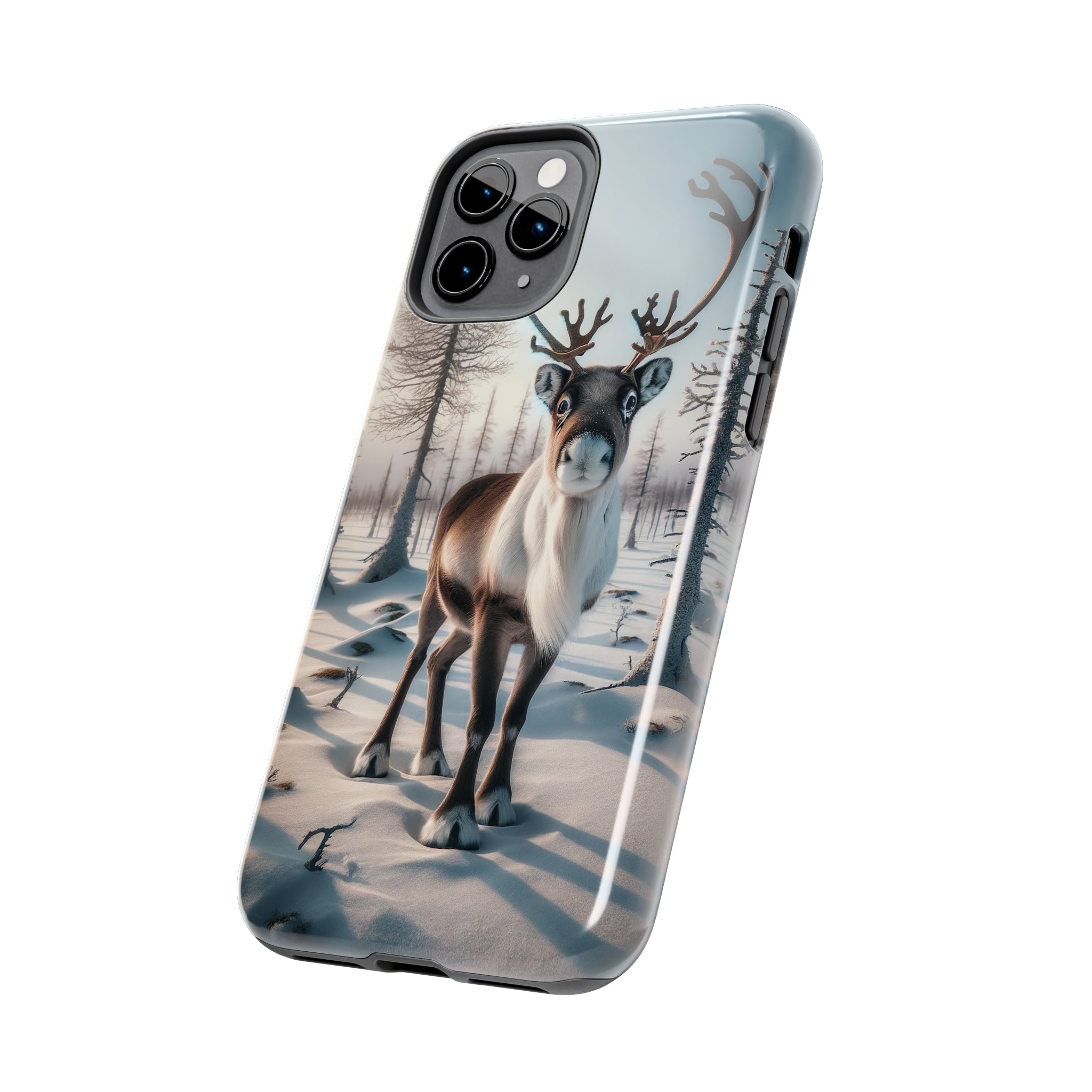 Curious reindeer - Tough Phone Case