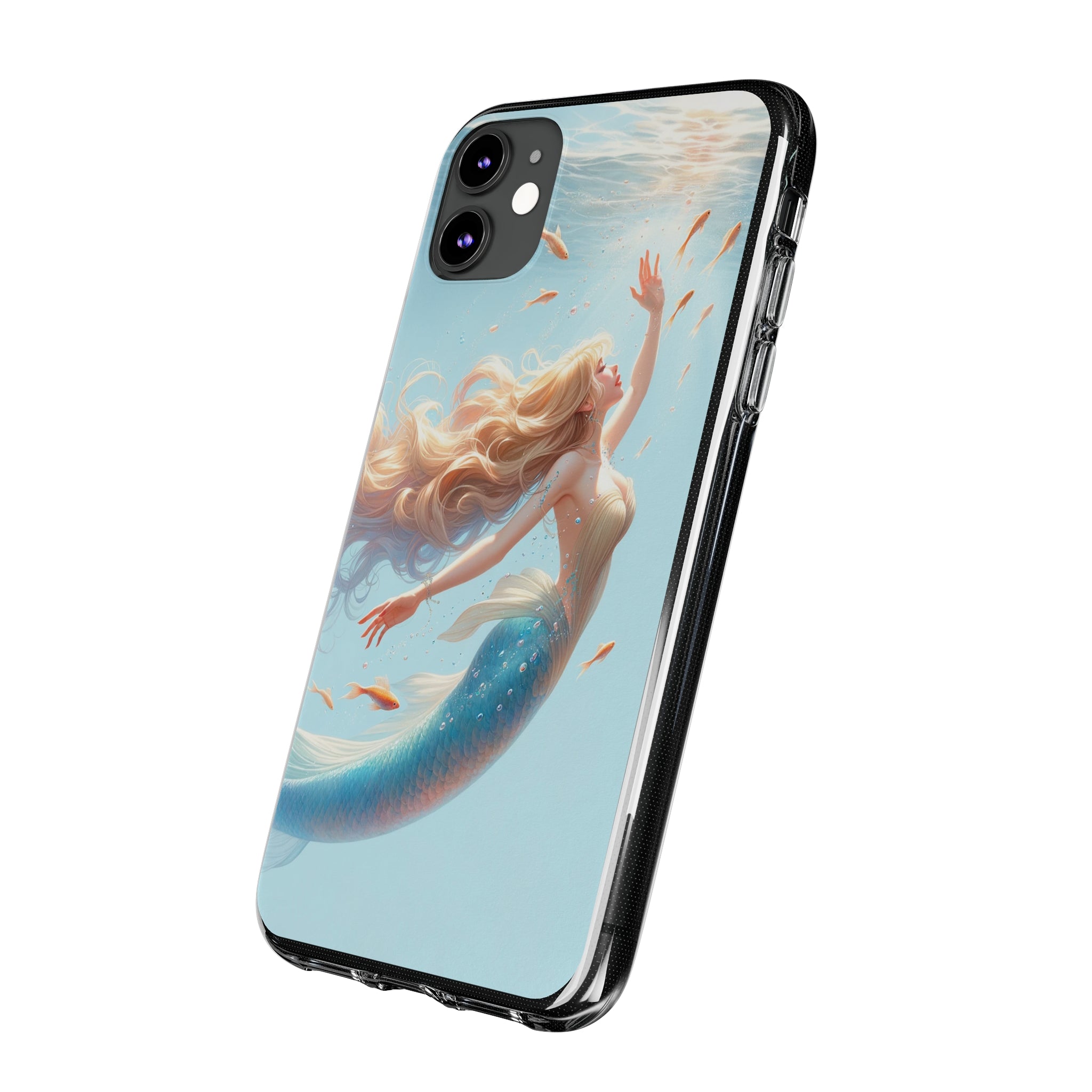 Blond Mermaid - Soft Phone Case