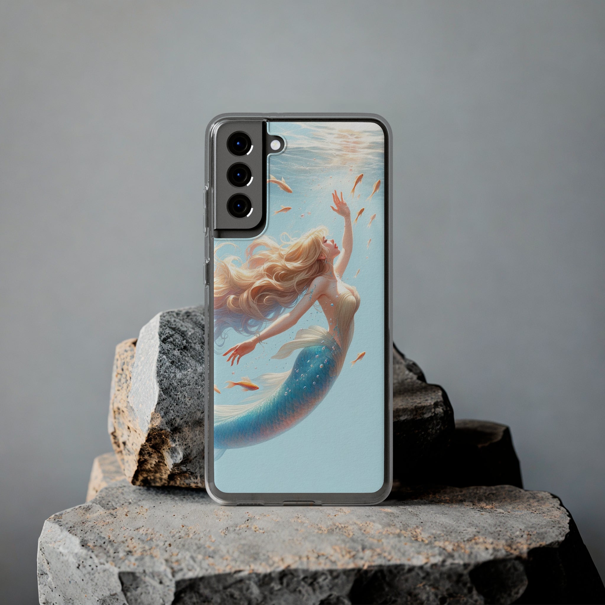 Blond Mermaid - Soft Phone Case